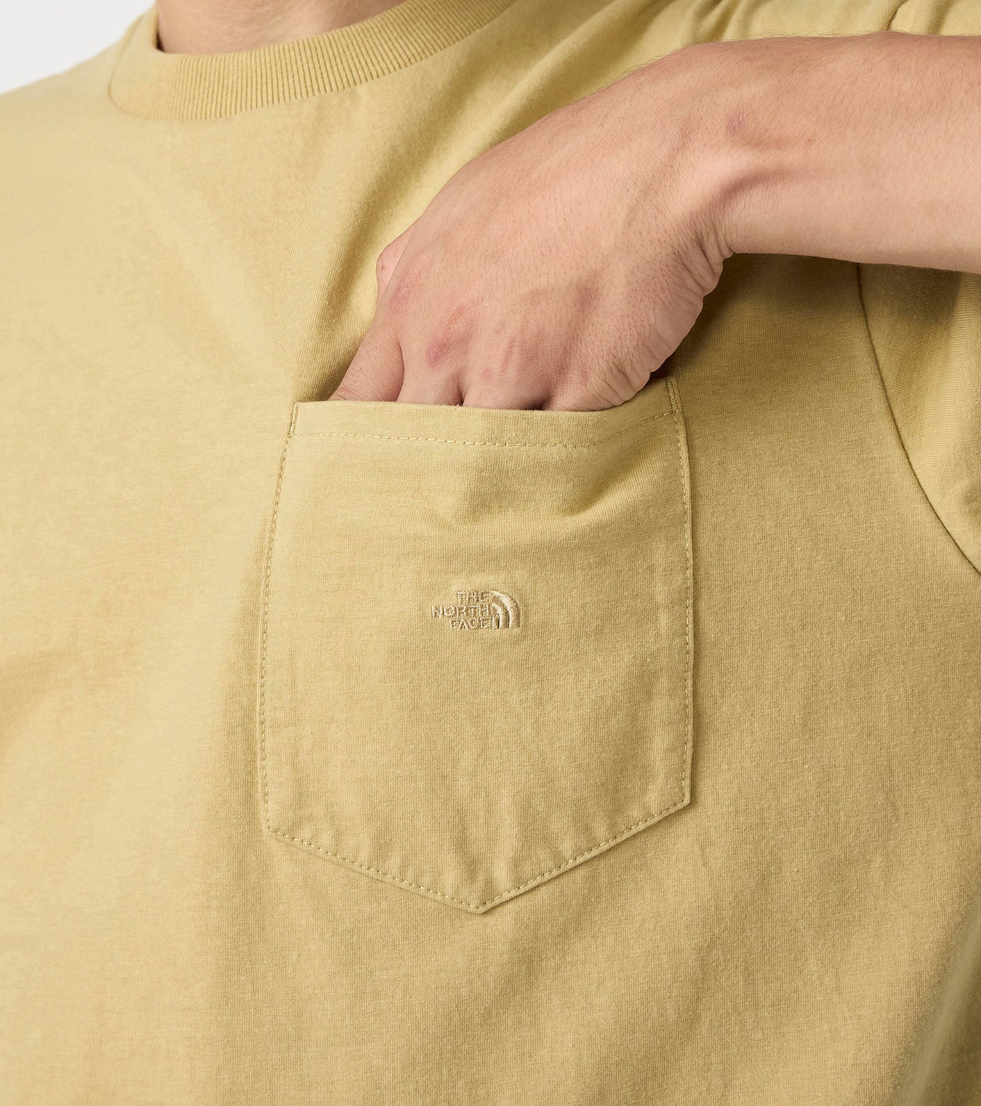 THE NORTH FACE PURPLE LABEL High Bulky Pocket Tee