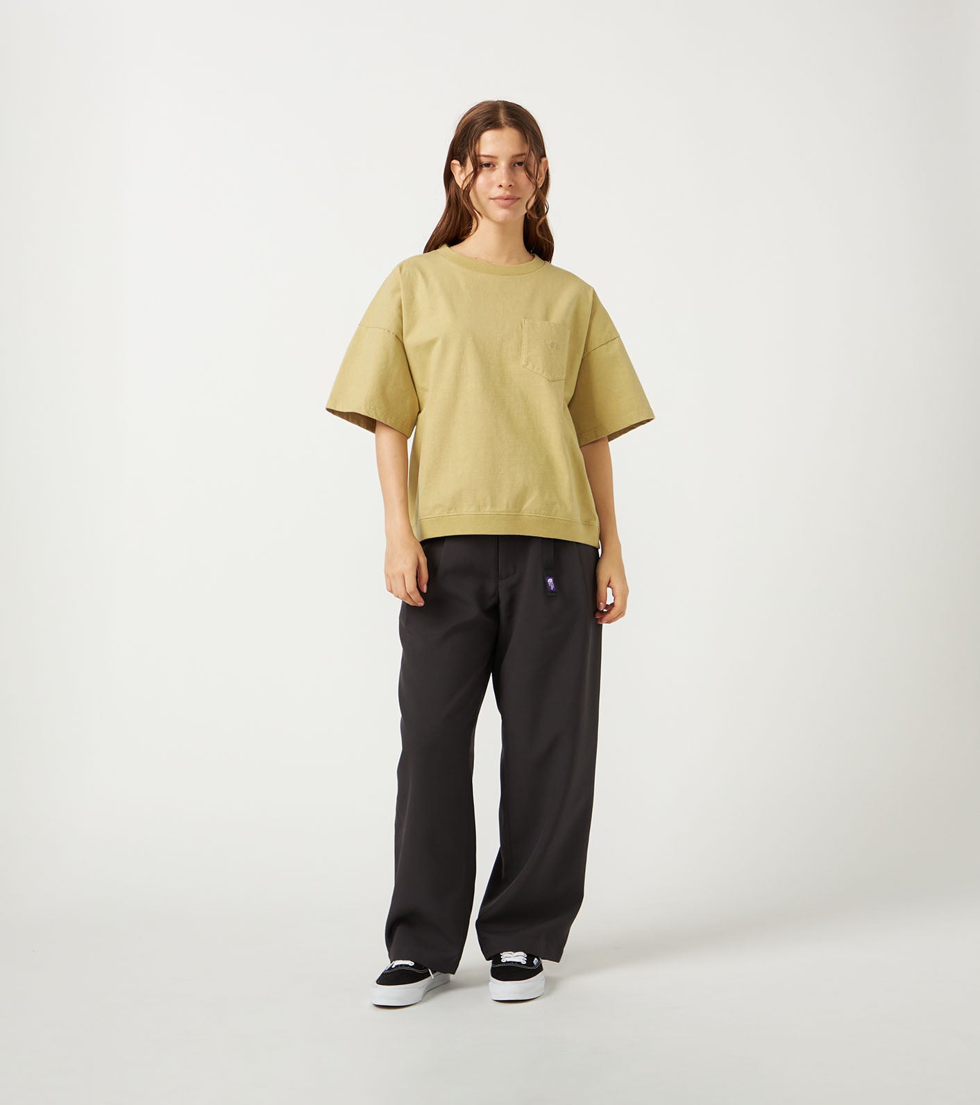 THE NORTH FACE PURPLE LABEL High Bulky Pocket Tee
