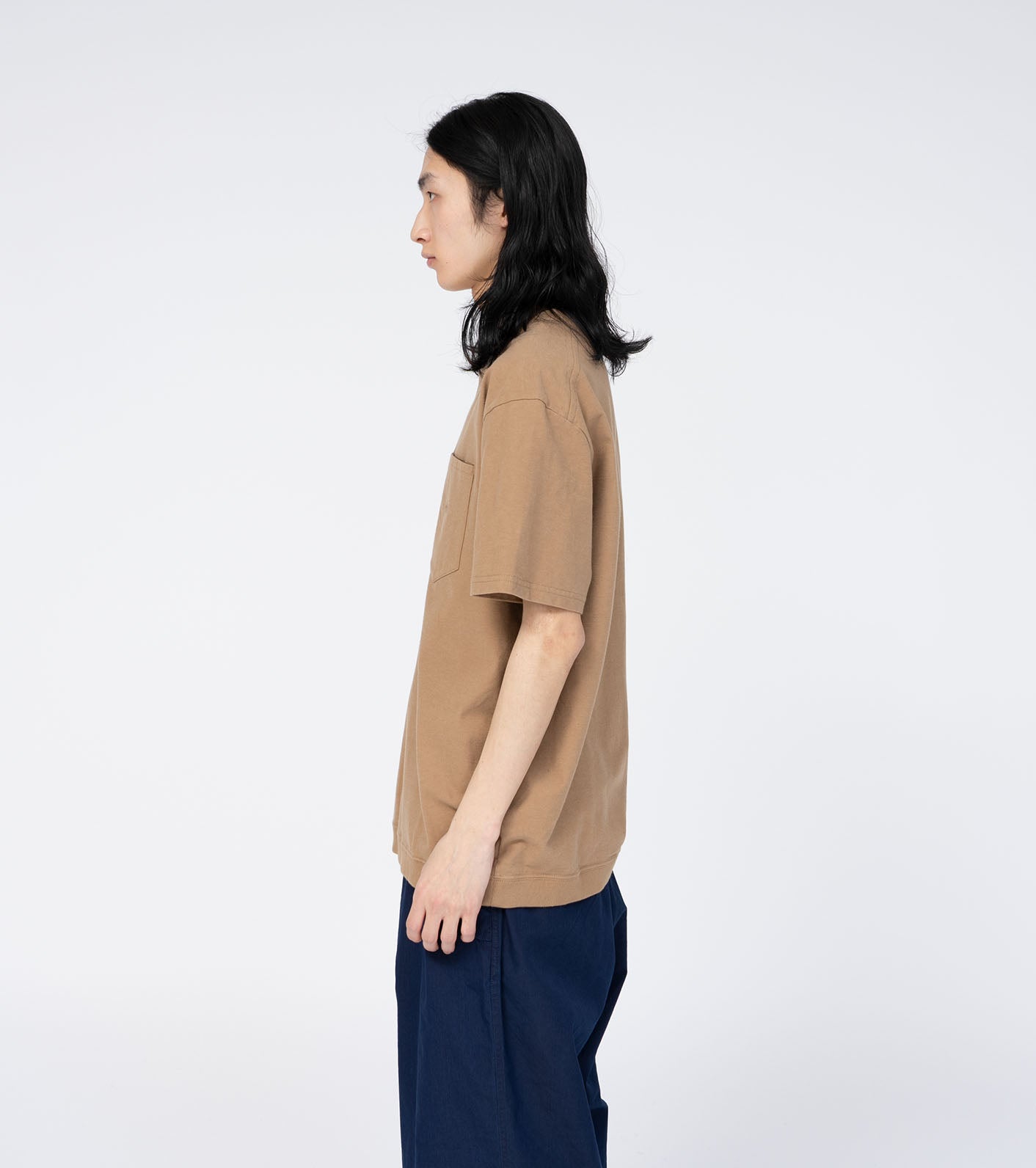 THE NORTH FACE PURPLE LABEL High Bulky Pocket Tee