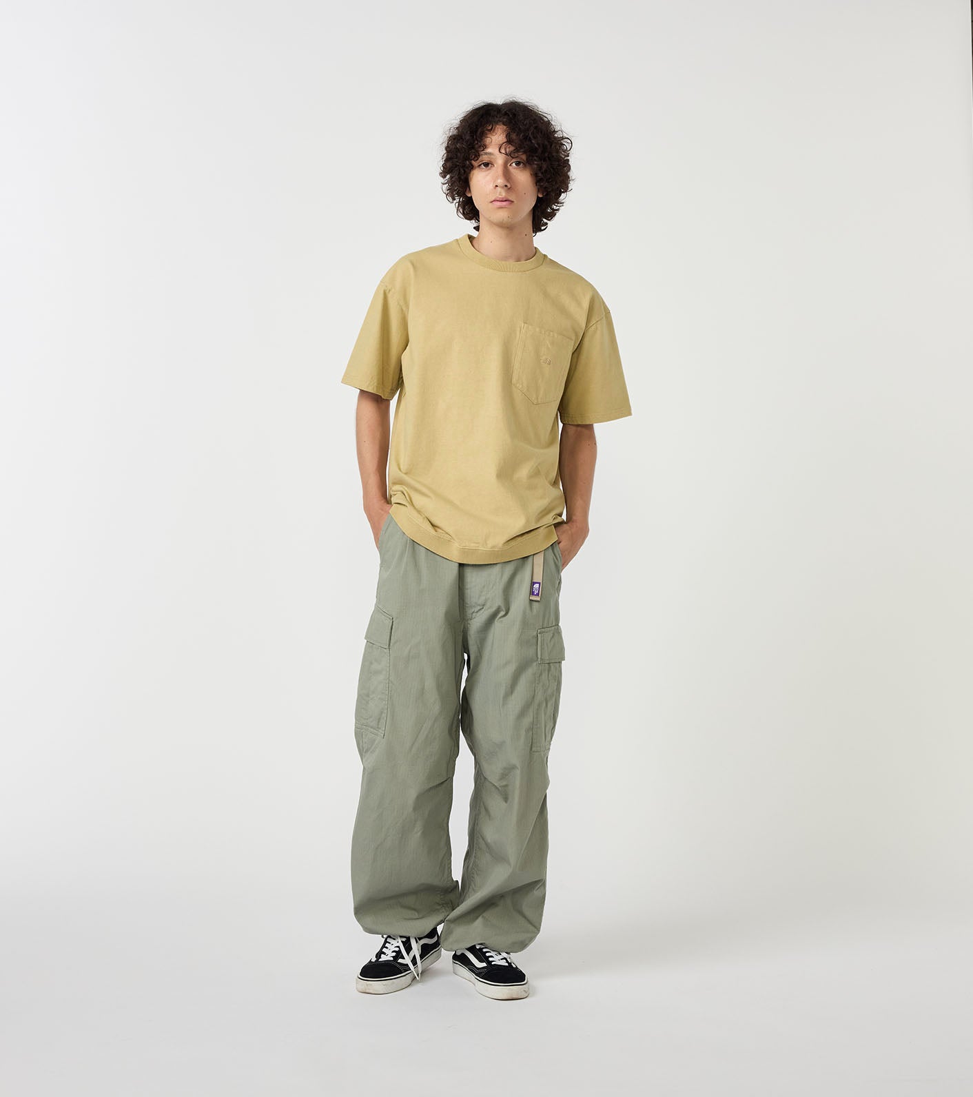 THE NORTH FACE PURPLE LABEL High Bulky Pocket Tee