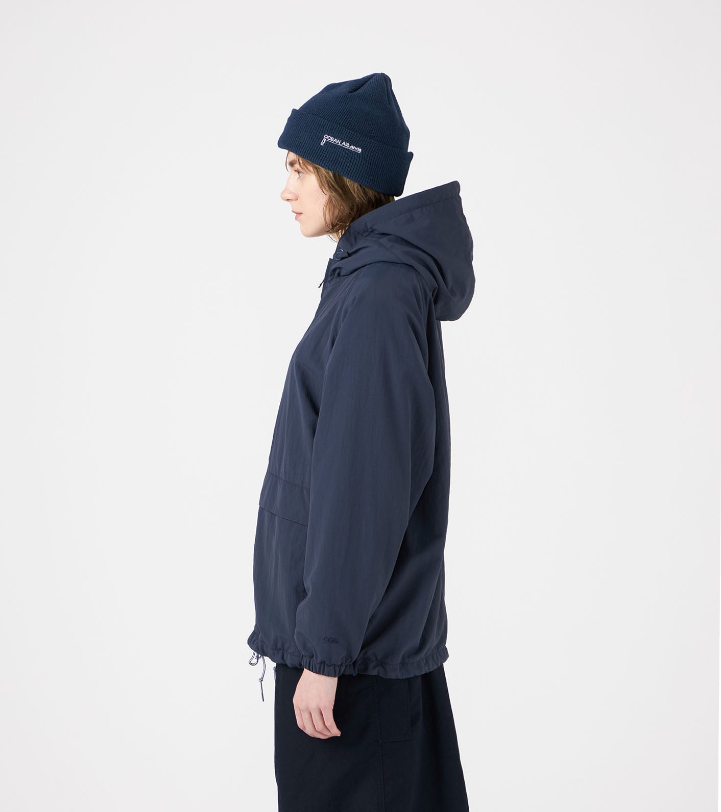 nanamica Hooded Jacket ネイビー　L nanamica (ナナミカ) Hooded Jacket / フーデッドジャケット