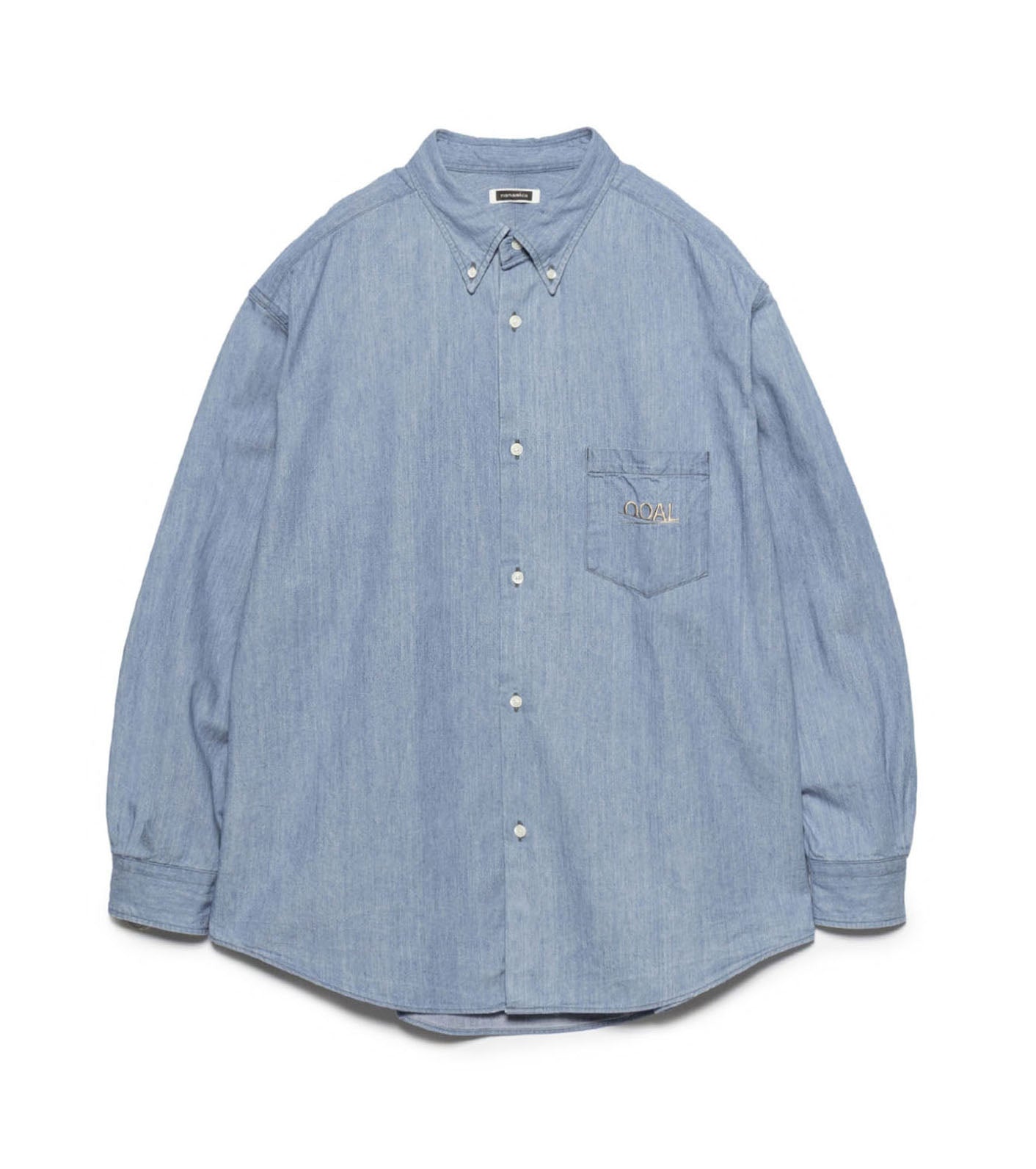 nanamica OOAL Button Down Denim Shirt