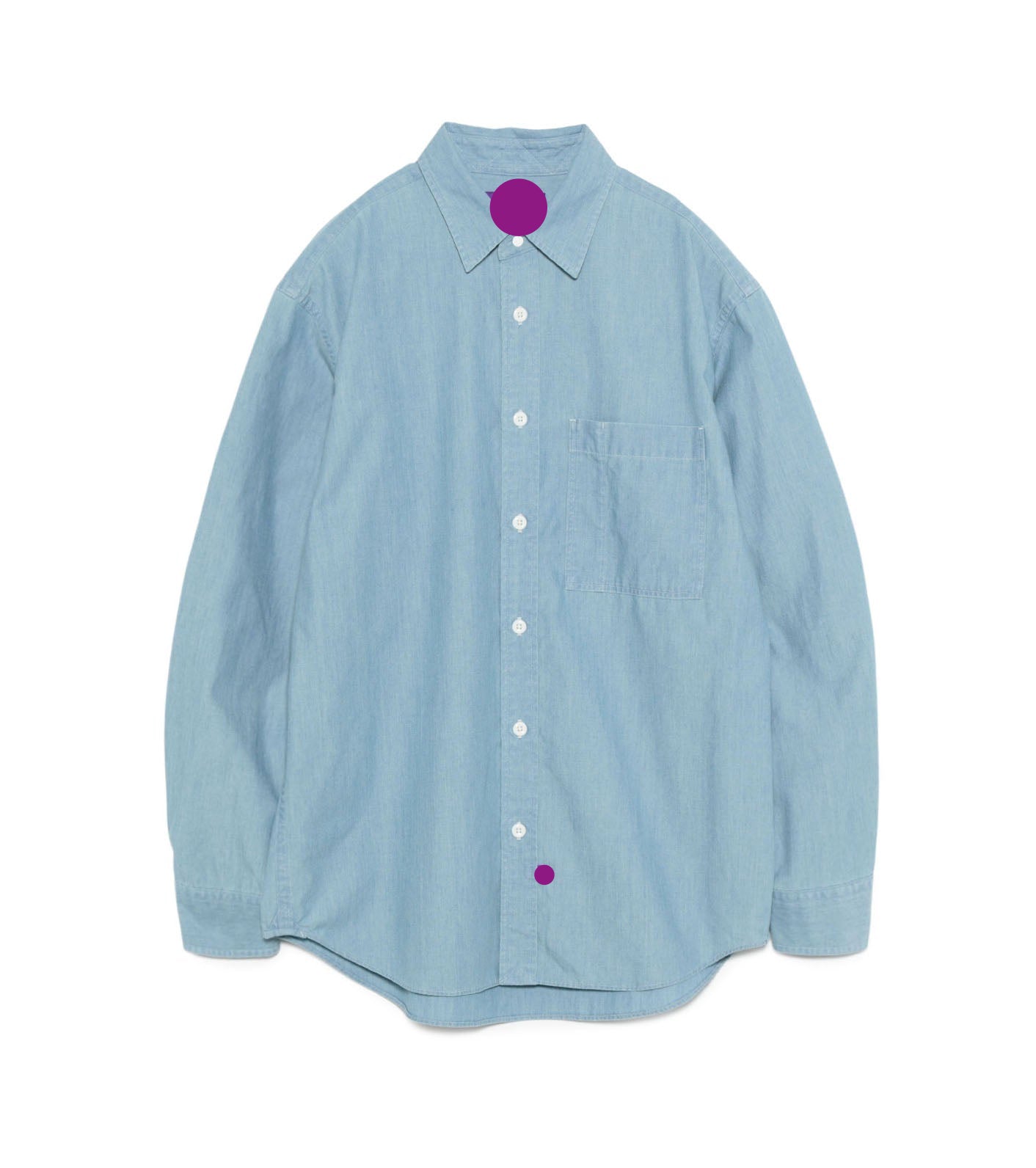 Purple Label Regular Collar Chambray Field Shirt