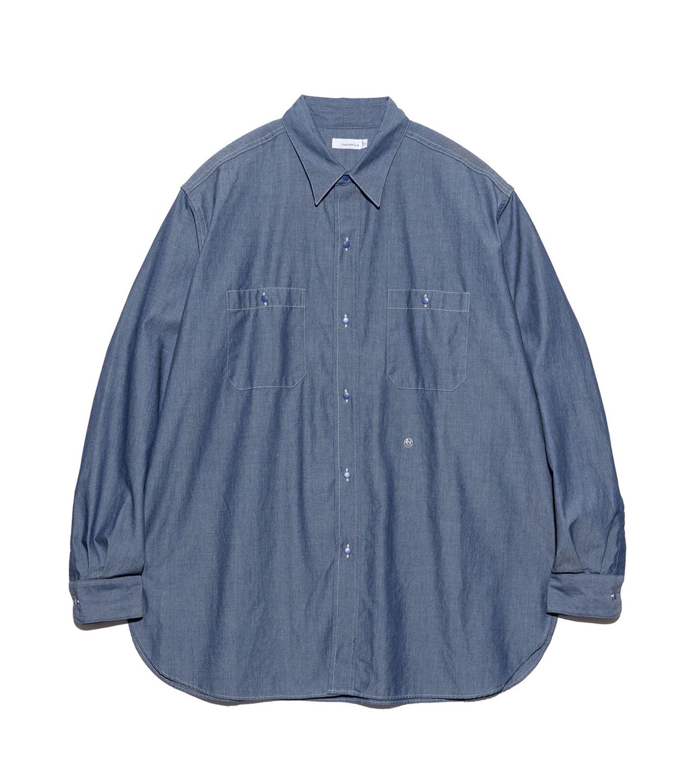 nanamica Regular Collar Chambray Shirt