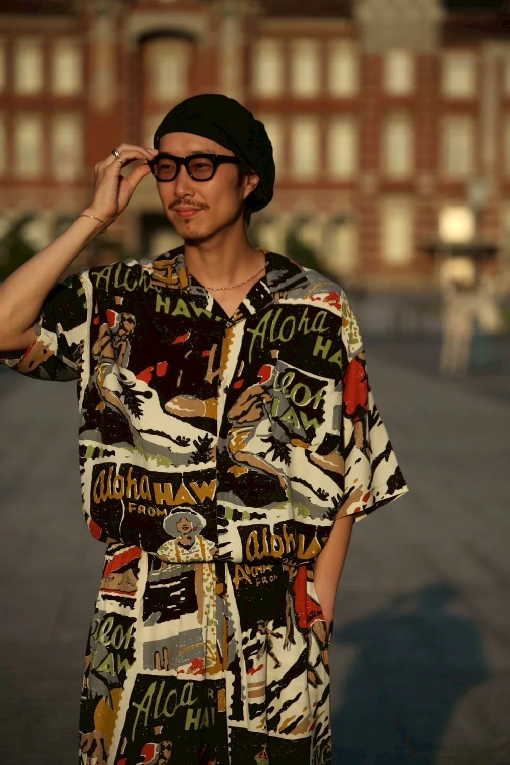 Porter Classic HAWAIIAN OUTDOOR ALOHA SHIRT