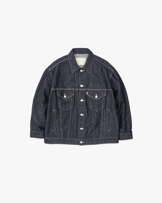 Graphpaper Colorfast Denim Trucker Jacket