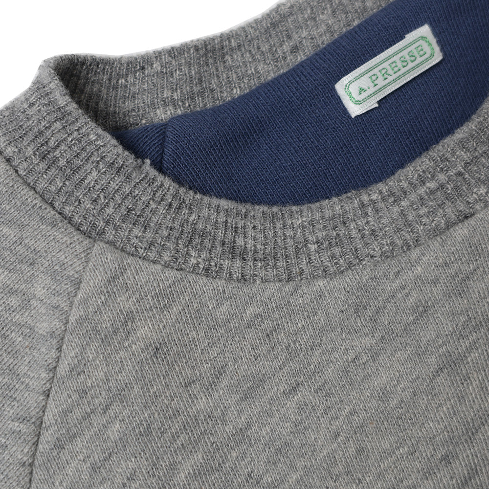A.PRESSE Vintage Light Weight Reversible Sweatshirt