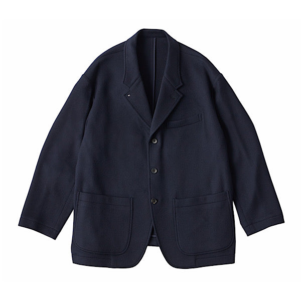 Porter Classic CASHMERE TAILORED JACKET W/PLATINUM CHARM