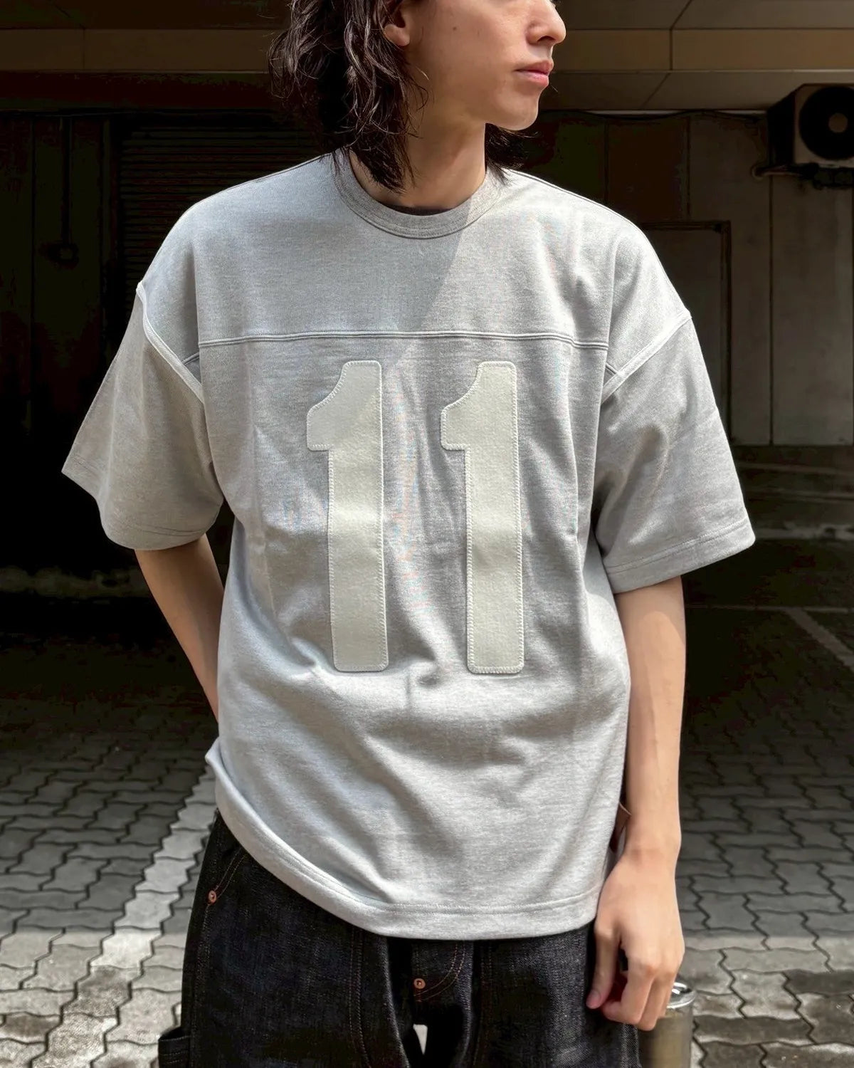 refomed “11” FOOTBALL TEE