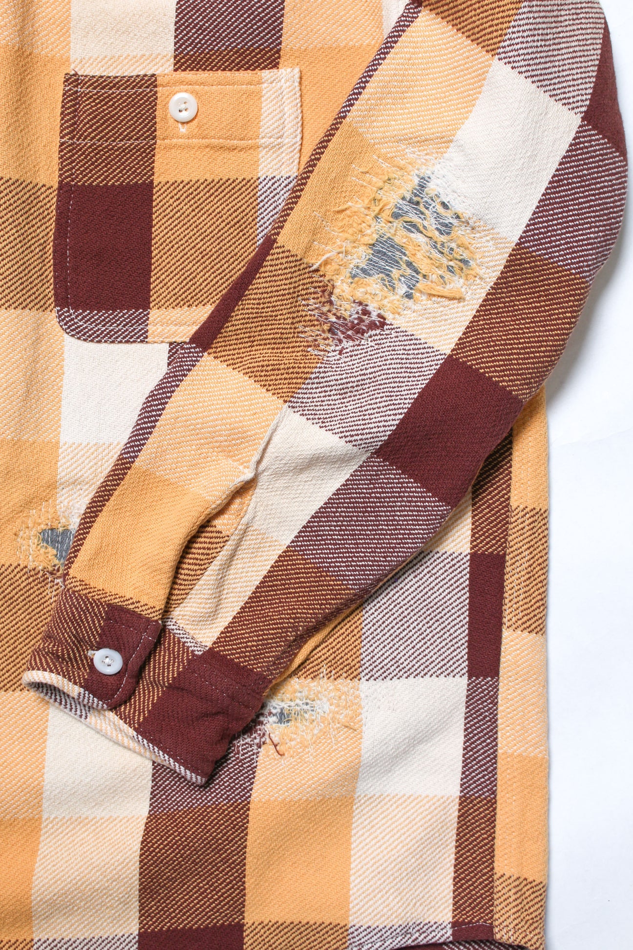 BOW WOW REPAIR AGEING FLANNEL SHIRTS