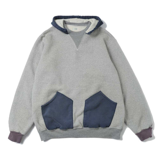 A.PRESSE Vintage Attached Hood Sweat Parka