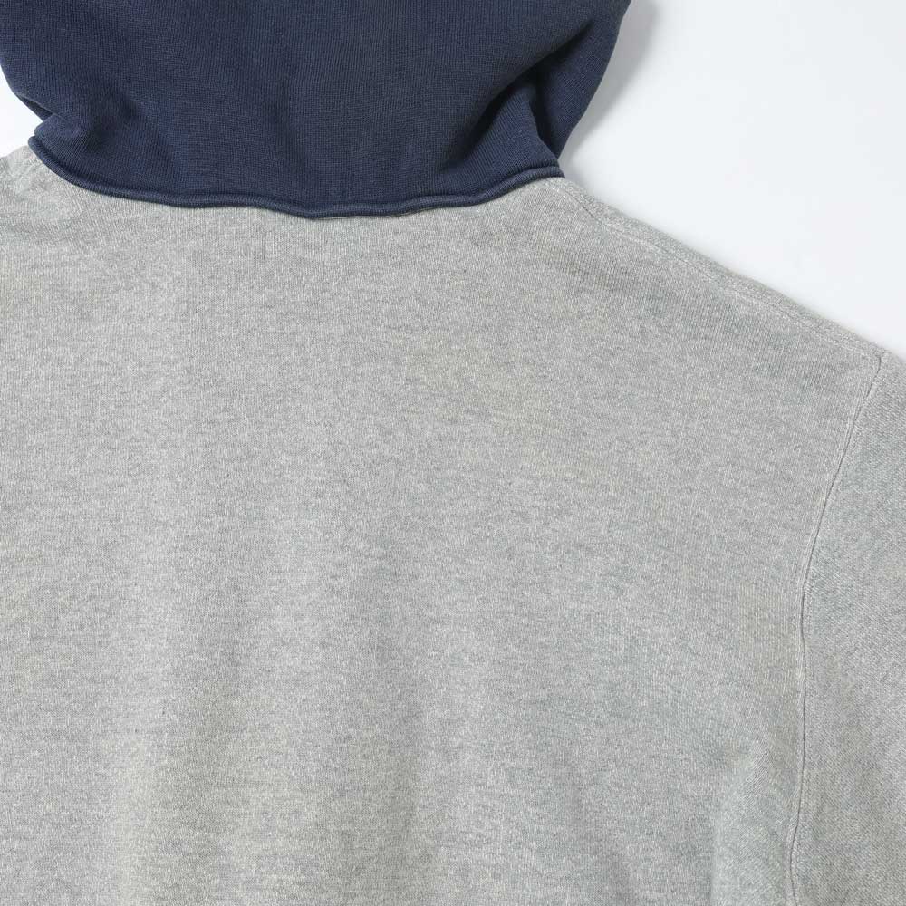 A.PRESSE Vintage Attached Hood Sweat Parka