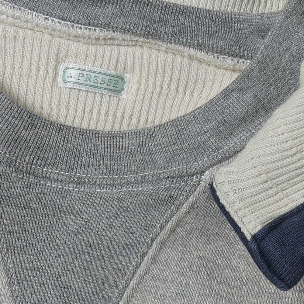 A.PRESSE Vintage Attached Hood Sweat Parka