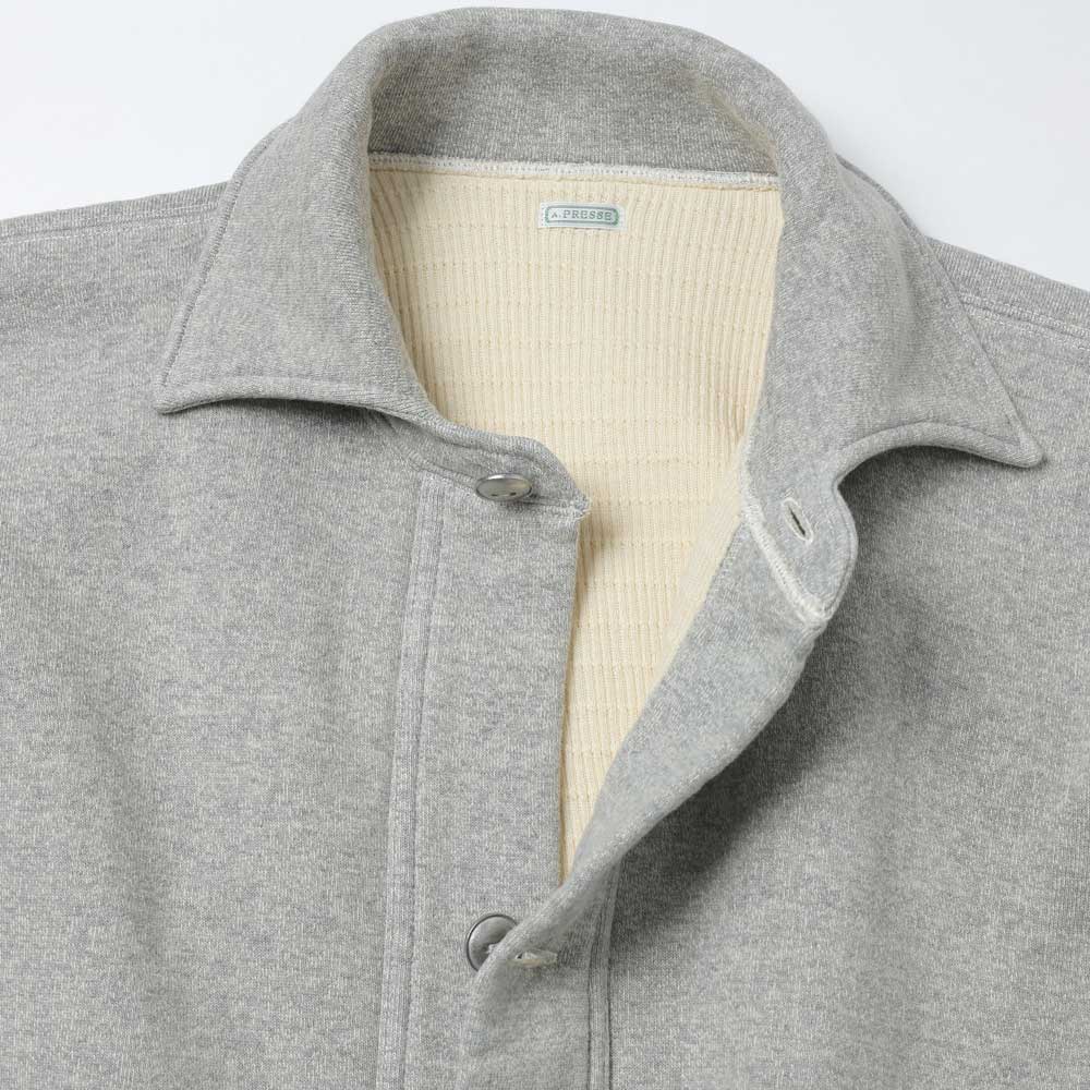 A.PRESSE Vintage Sweat Cardigan