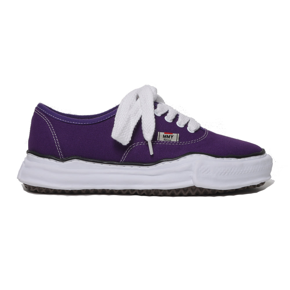 Maison MIHARA YASUHIRO BAKER Original Sole Canvas Lowtop Sneaker PURPLE