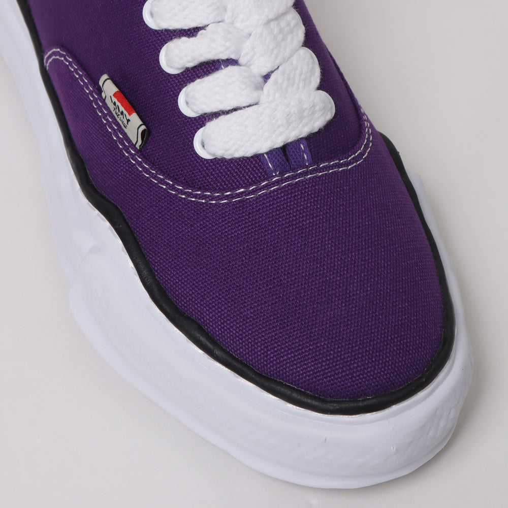 Maison MIHARA YASUHIRO BAKER Original Sole Canvas Lowtop Sneaker PURPLE