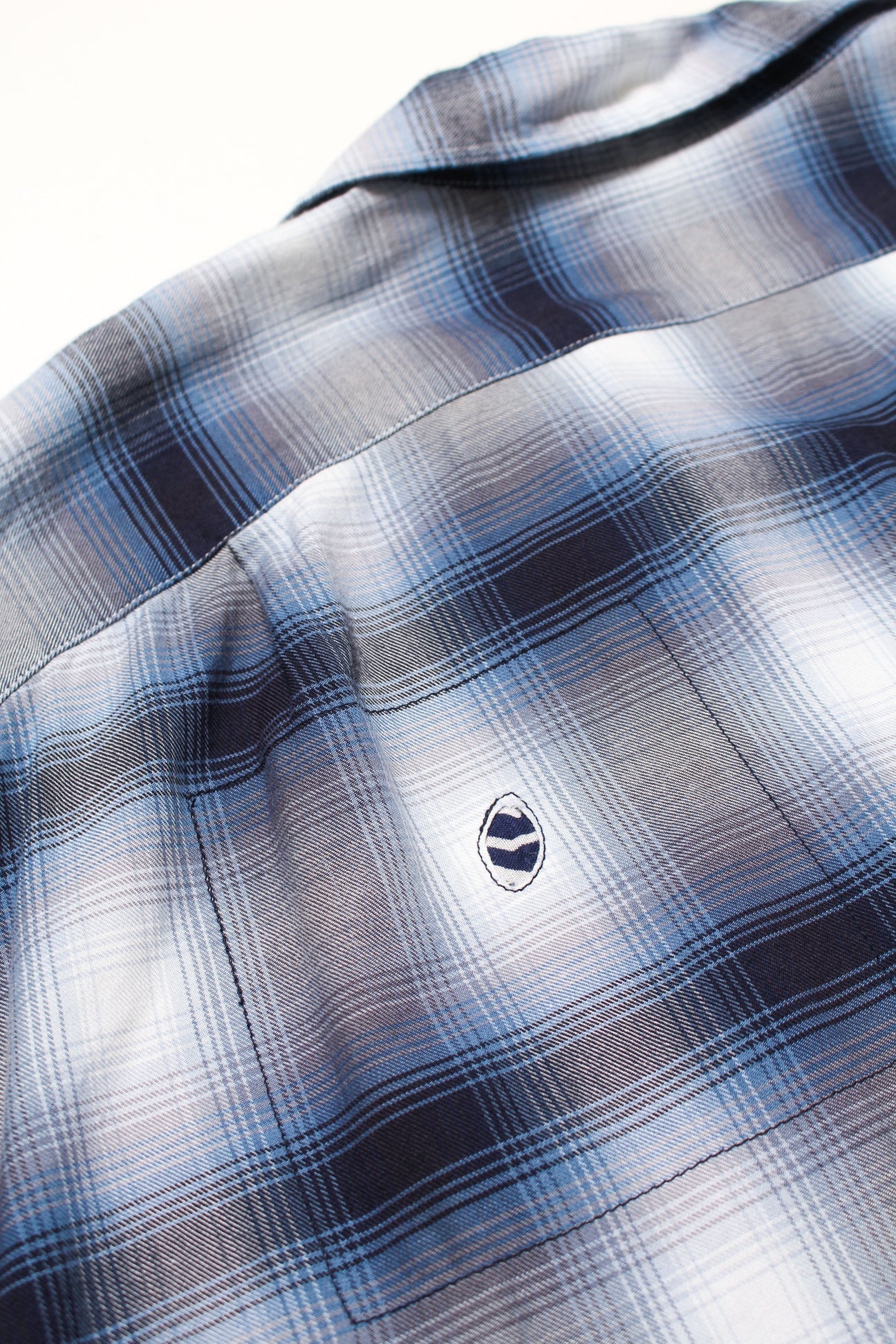 BOW WOW RAYON CHECK SHIRTS REPAIRED