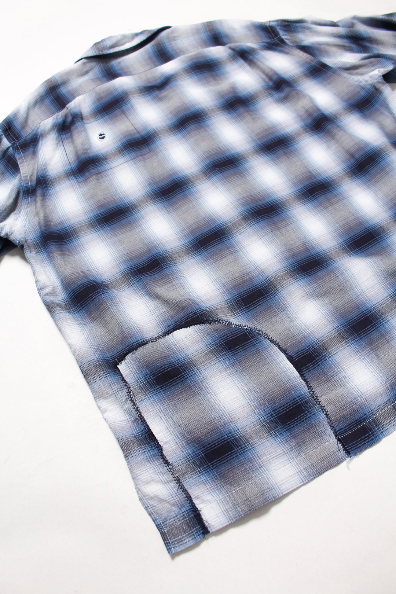 BOW WOW RAYON CHECK SHIRTS REPAIRED