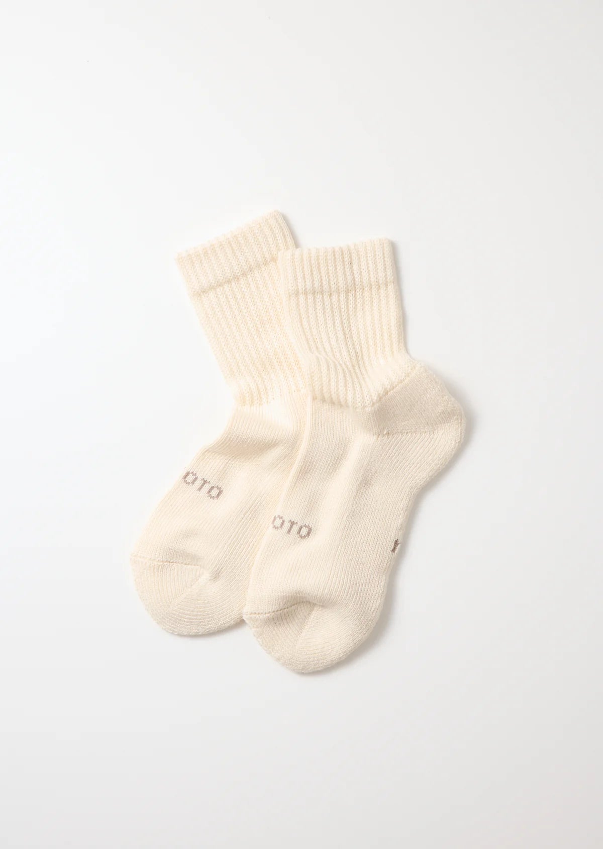 RoToTo ORGANIC DAILY 3 PACK MINI CREW SOCKS
