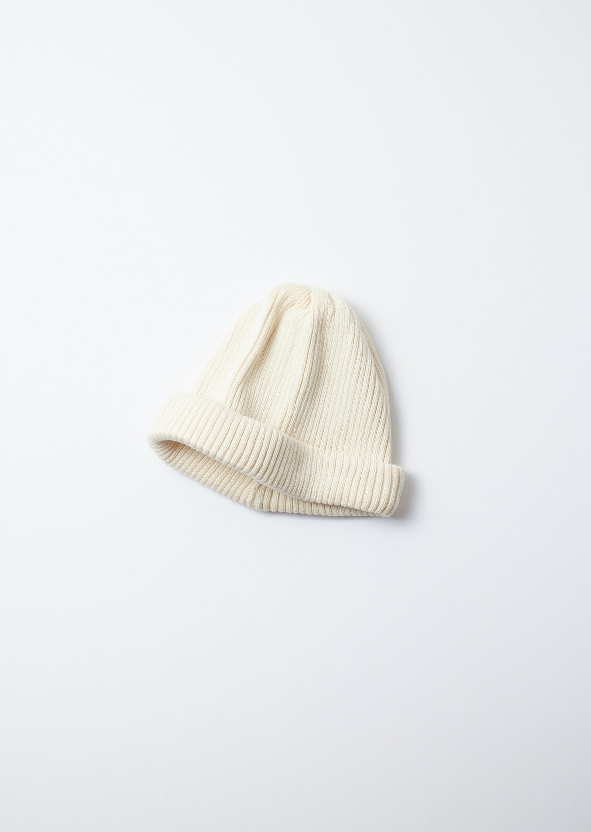 RoToTo COTTON ROLL UP BEANIE