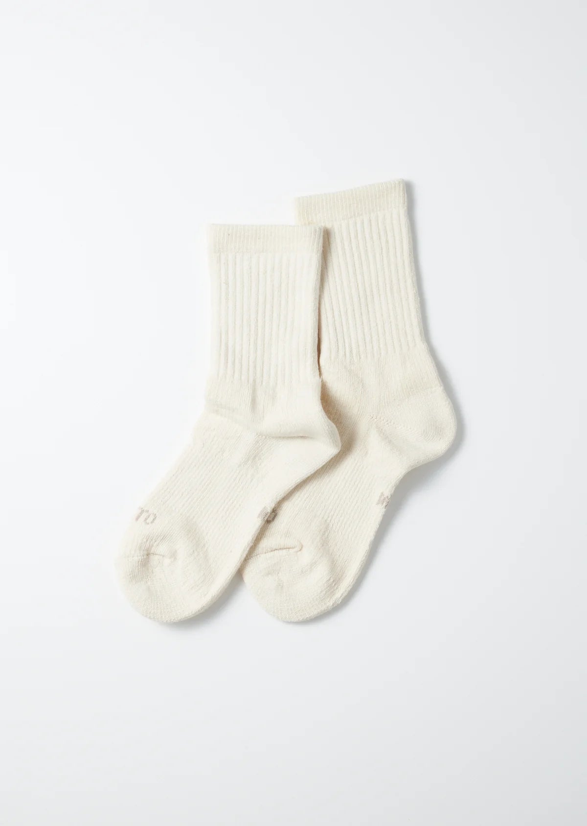 RoToTo DOUBLE FACE MINI CREW SOCKS ”ORGANIC COTTON”