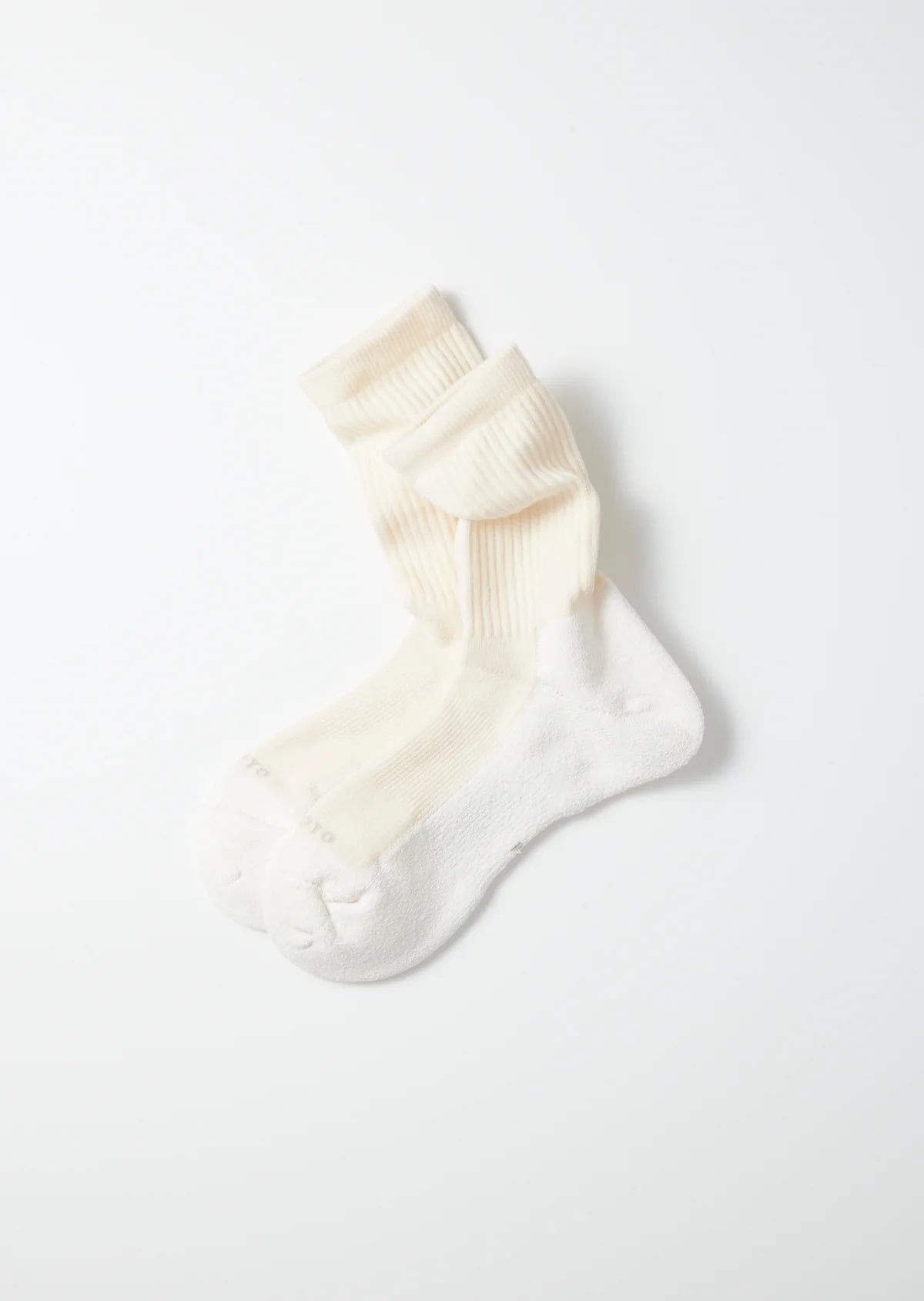 RoToTo WASHI CUSHION CREW SOCKS