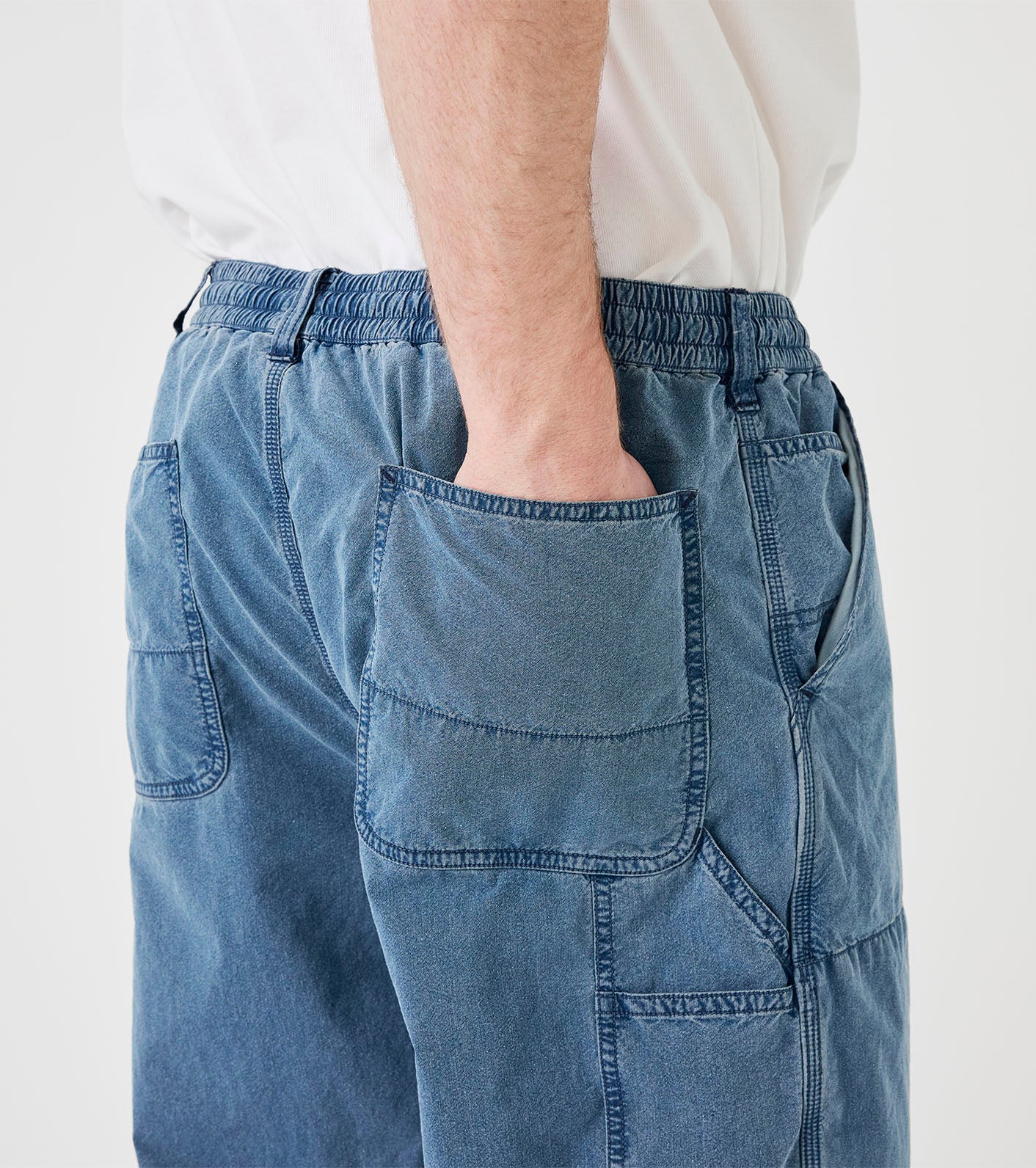 nanamica Indigo Weather Deck Pants