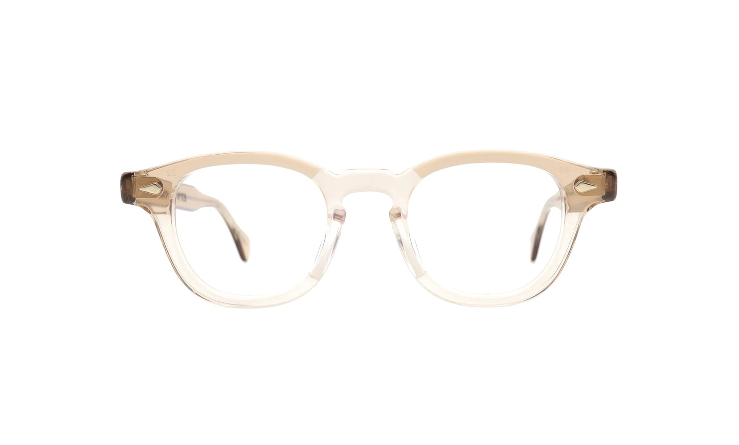 JULIUS TART OPTICAL AR Eyeglass Frame Pink Brow