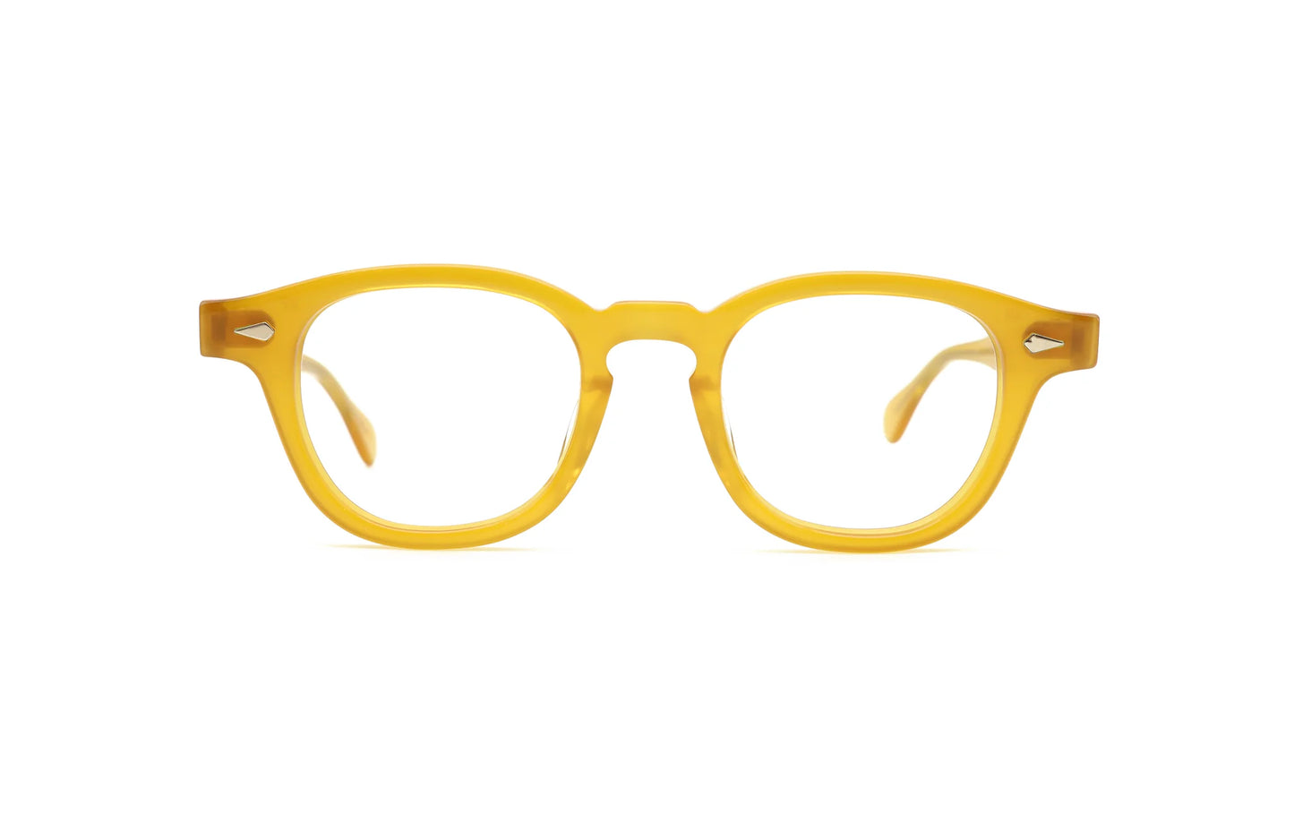 JULIUS TART OPTICAL AR Eyeglass Frame Vintage Yellow