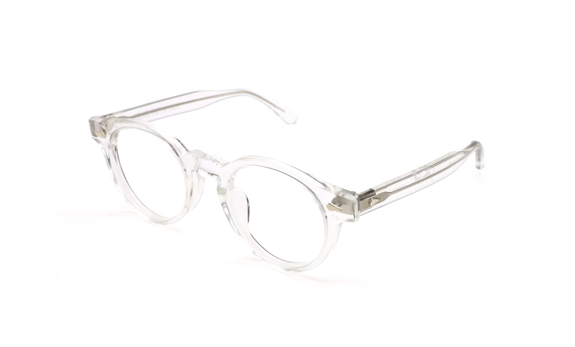 JULIUS TART OPTICAL HAROLD Eyeglass Frame Clear Crystal JULIUS TART OPTICAL HAROLD Eyeglass Frame Clear Crystal
