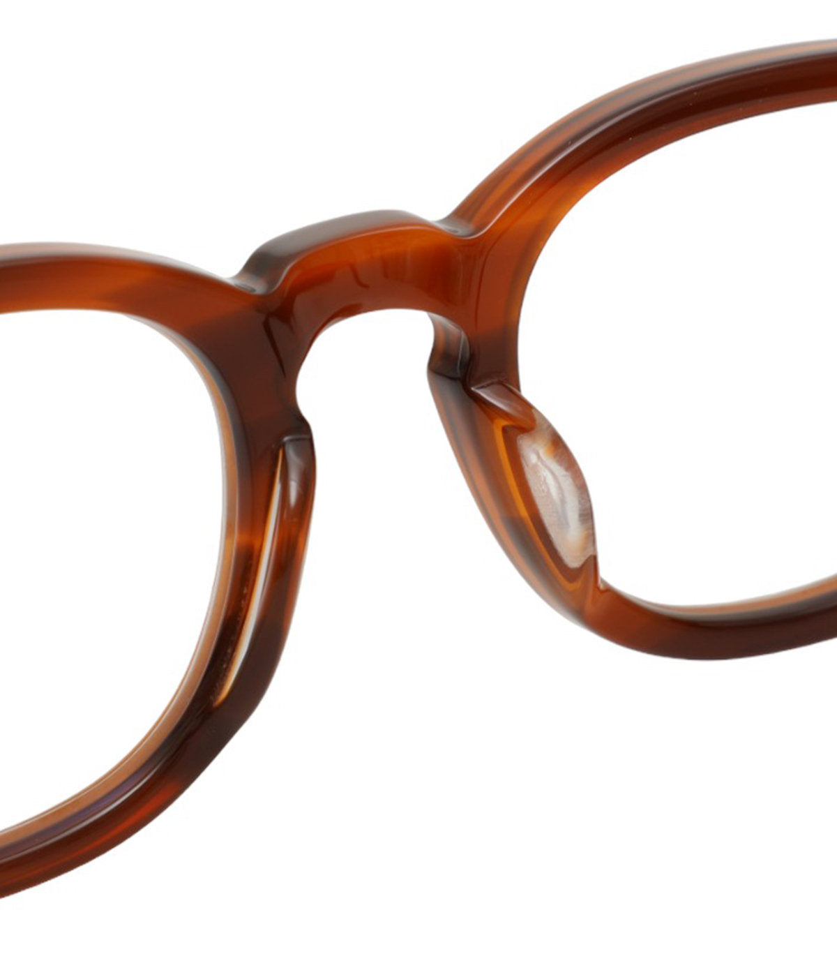 JULIUS TART OPTICAL AR Eyeglass Frame Amber