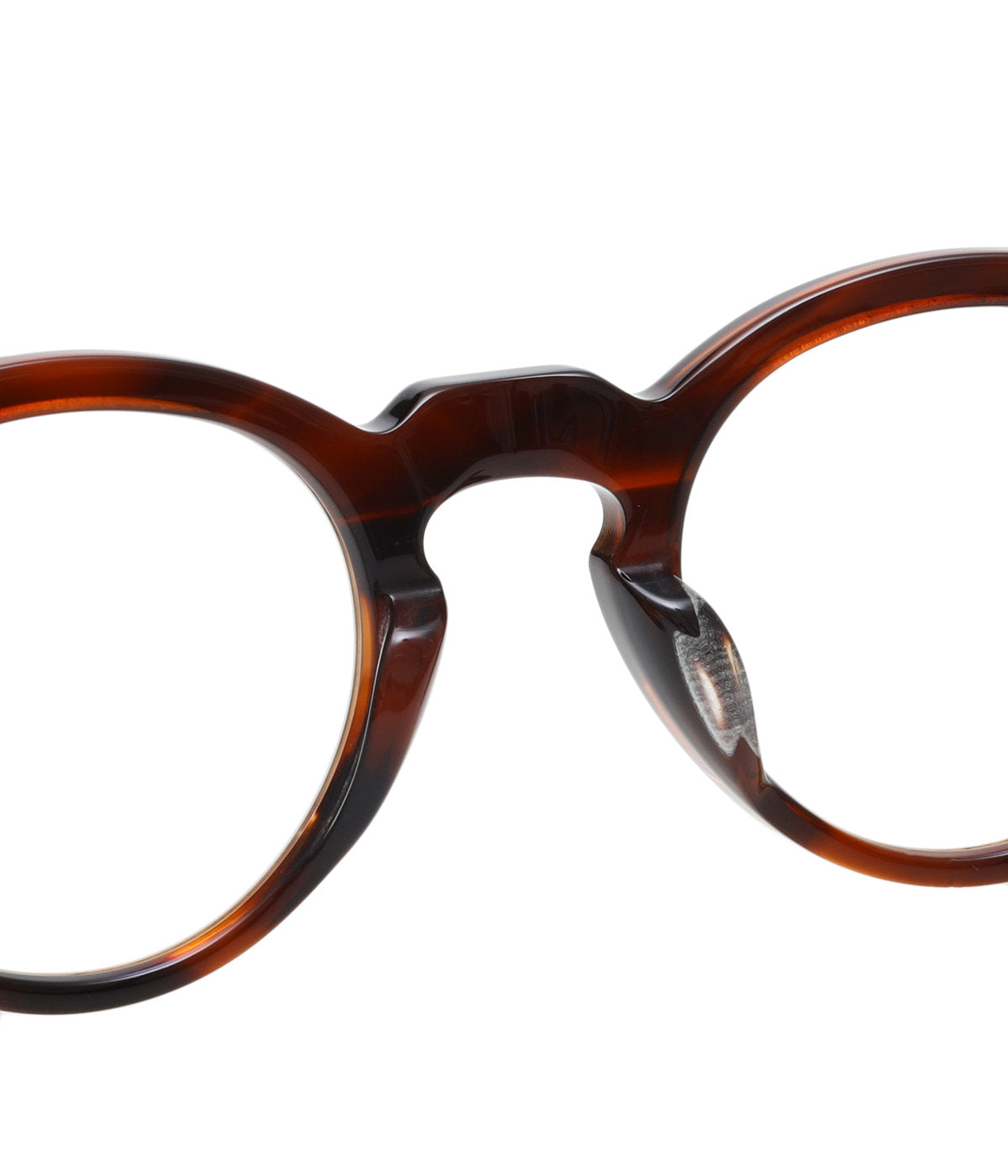 JULIUS TART OPTICAL HAROLD Eyeglass Frame Demi Amber