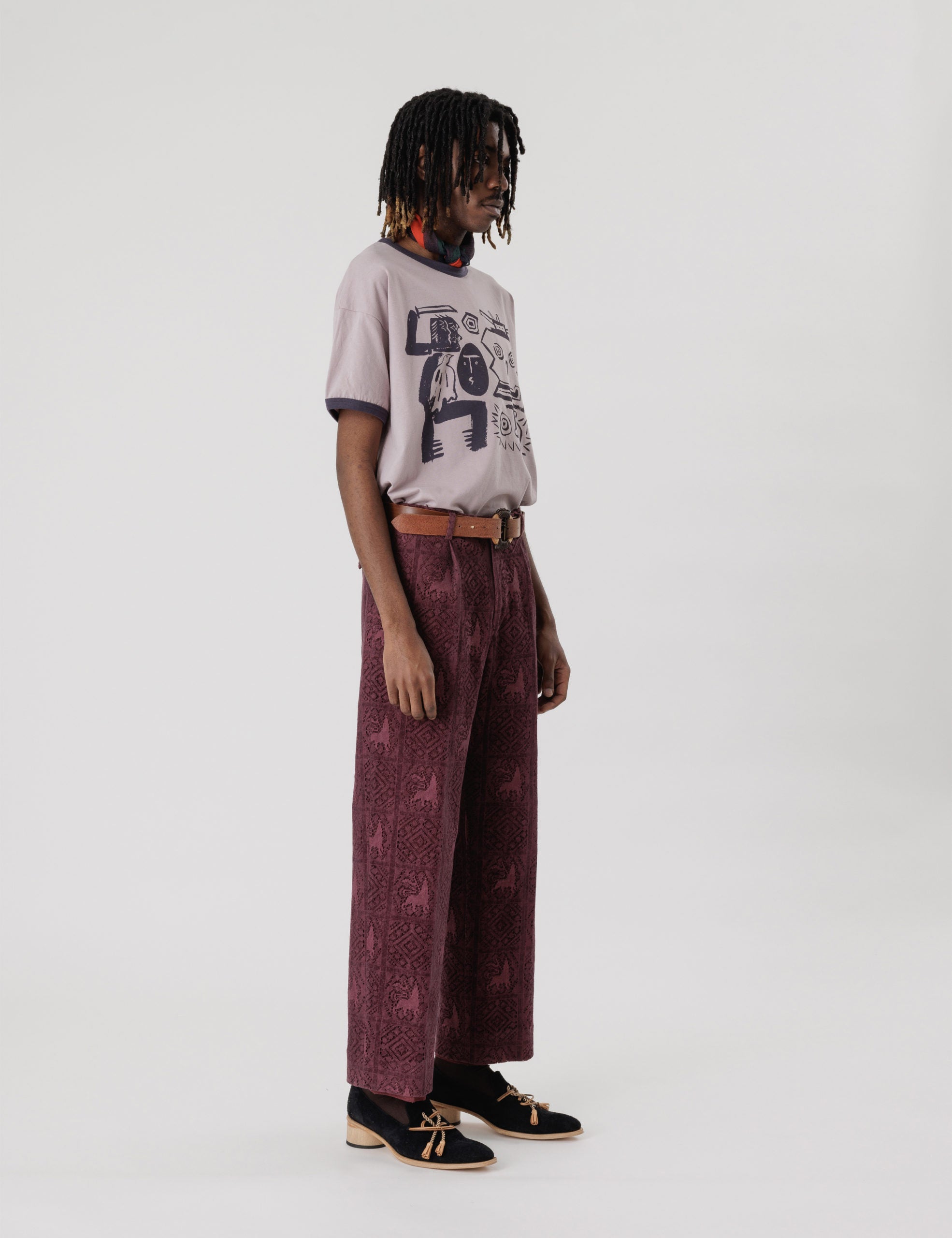 Sasquatchfabrix. TRIM H/S T-SHIRT “WAR and PEACE” – unexpected store