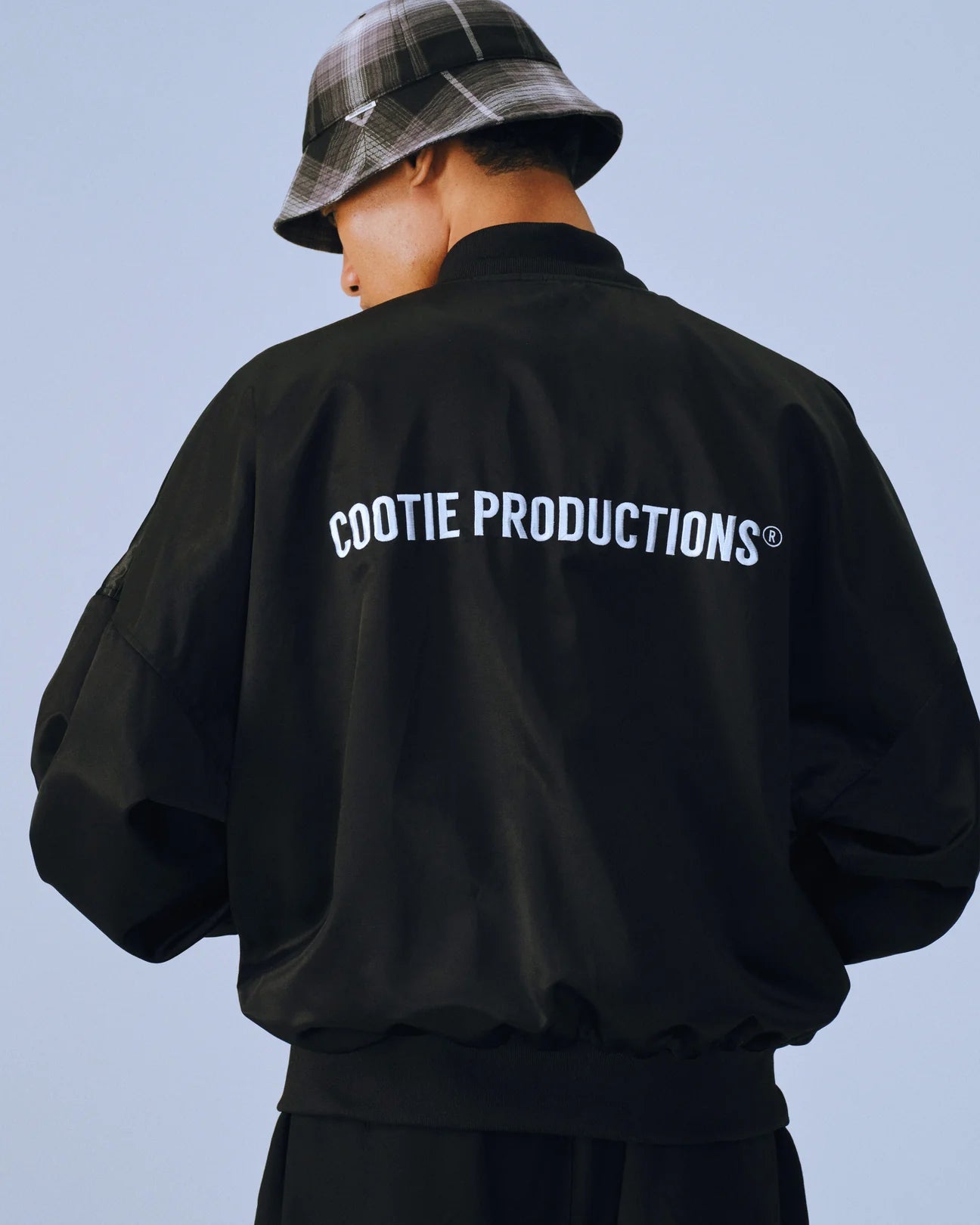 COOTIE PRODUCTIONS C/R SATIN EMBROIDERY BLOUSON