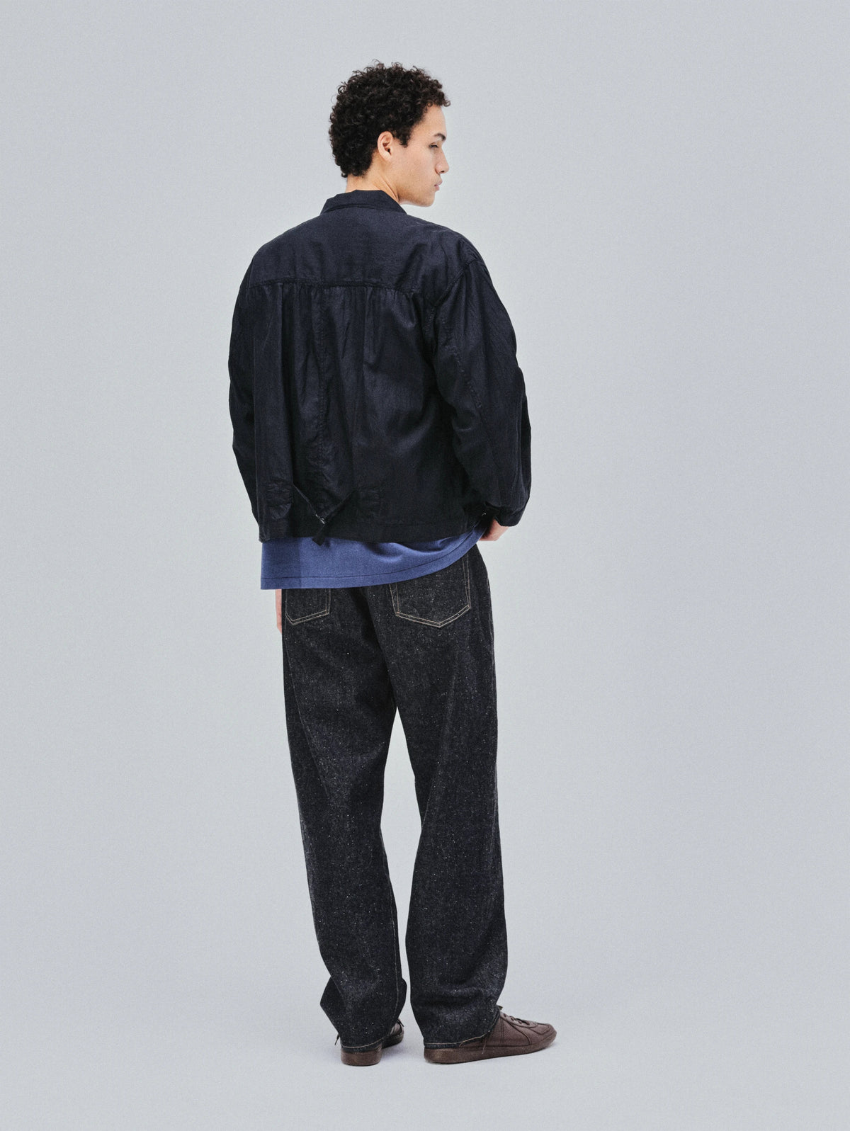 KAPTAIN SUNSHINE 5P Zipper Front Denim Pants