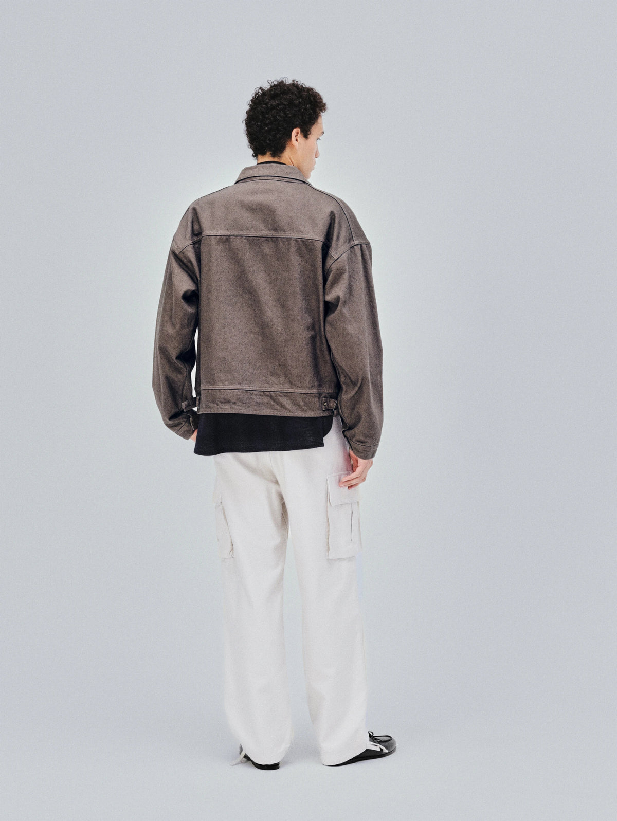 KAPTAIN SUNSHINE Dyed Denim Work Jacket