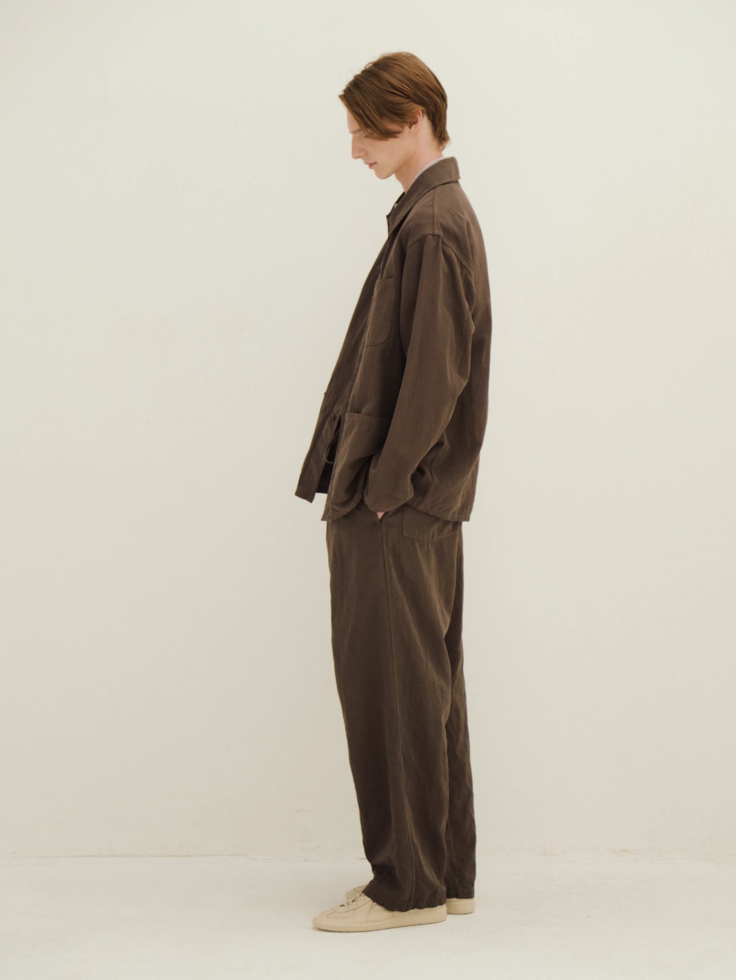 KAPTAIN SUNSHINE Gaba. Work Shirt Jacket