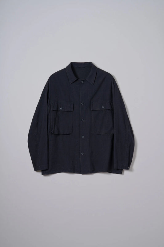 KAPTAIN SUNSHINE Silk Flannel Field Shirt Jacket