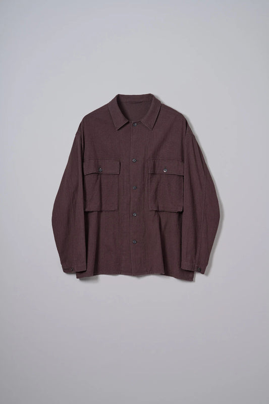 KAPTAIN SUNSHINE Silk Flannel Field Shirt Jacket