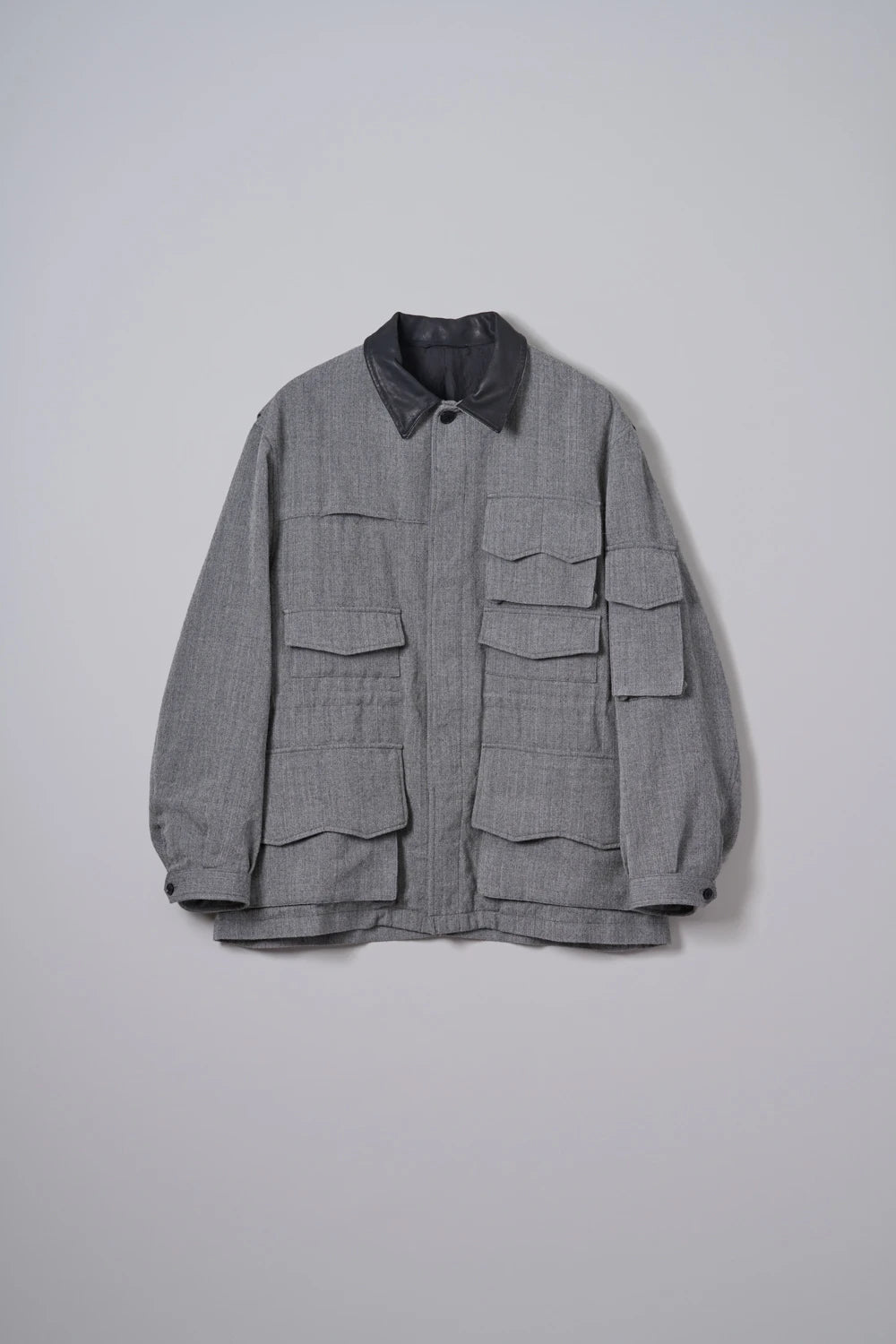 KAPTAIN SUNSHINE Wool Herringbone Explorer Jacket