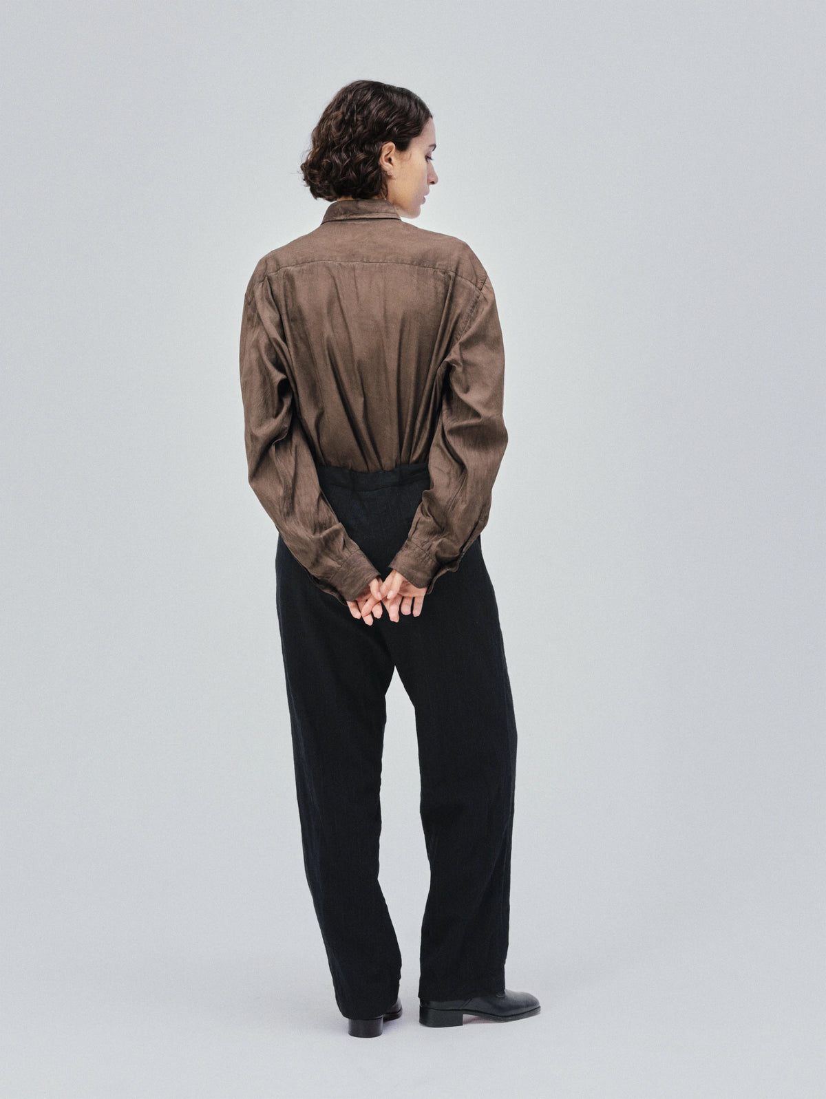 KAPTAIN SUNSHINE Wool Stripe Easy Trousers