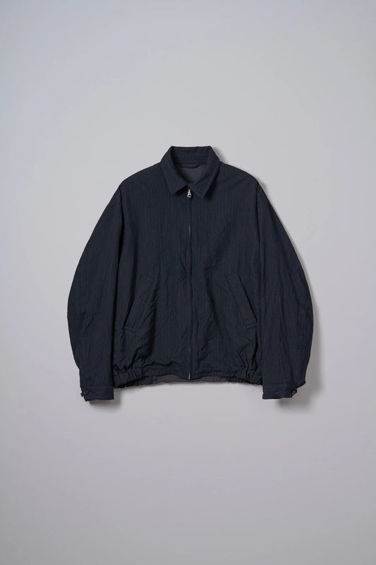 KAPTAIN SUNSHINE Wool Stripe Zip Blouson