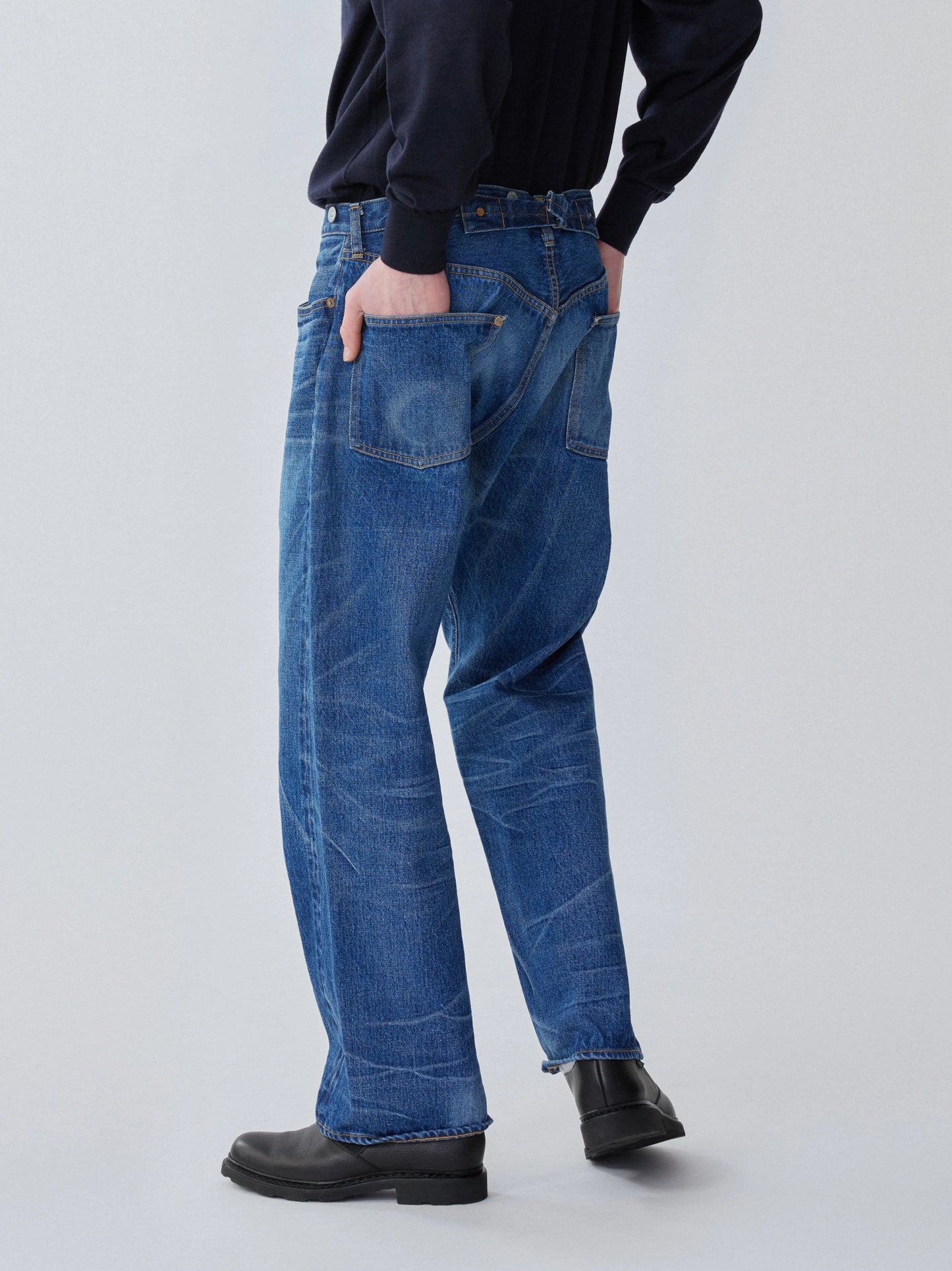 KAPTAIN SUNSHINE 1930 Straight Denim Pants