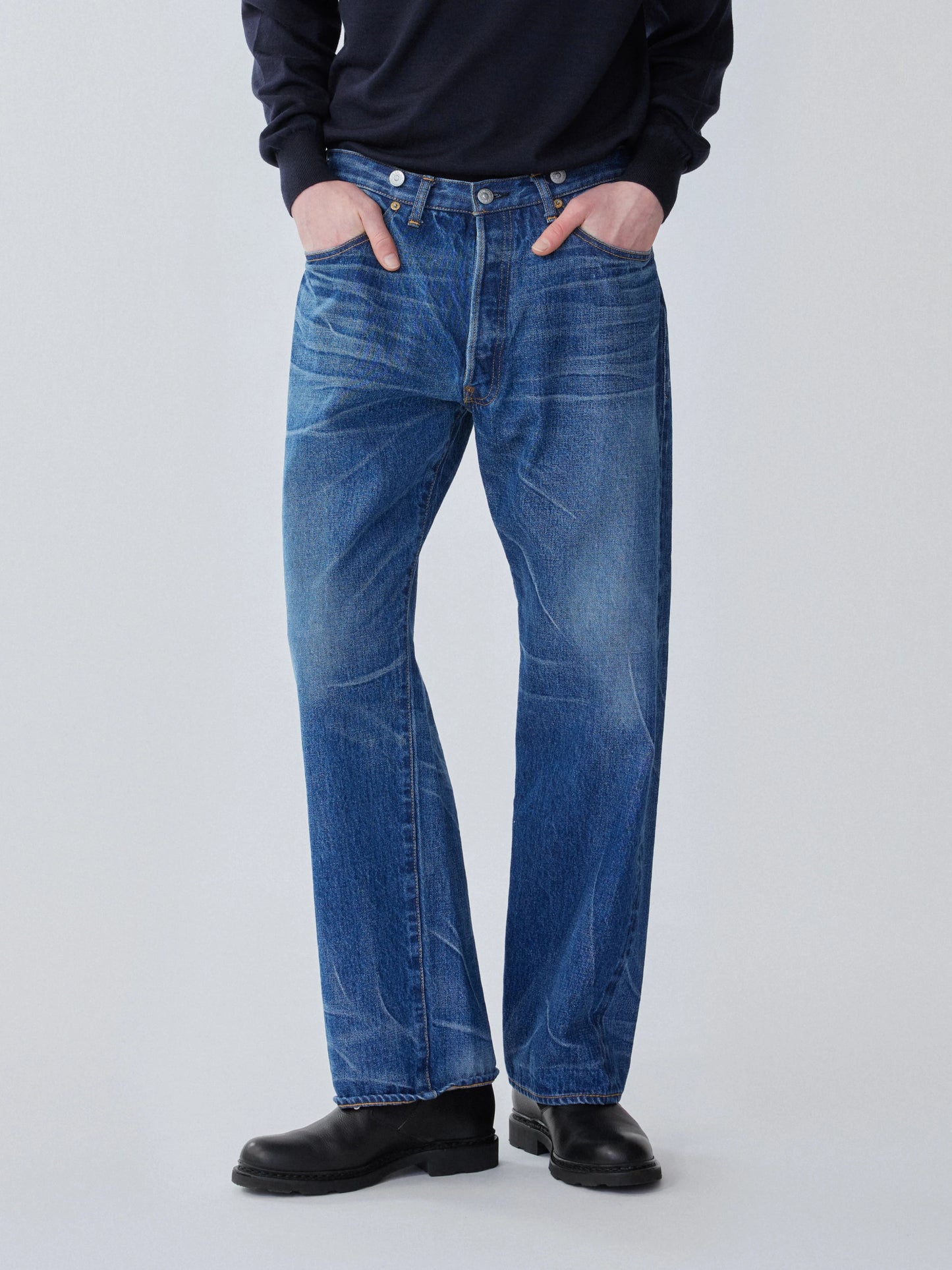 KAPTAIN SUNSHINE 1930 Straight Denim Pants