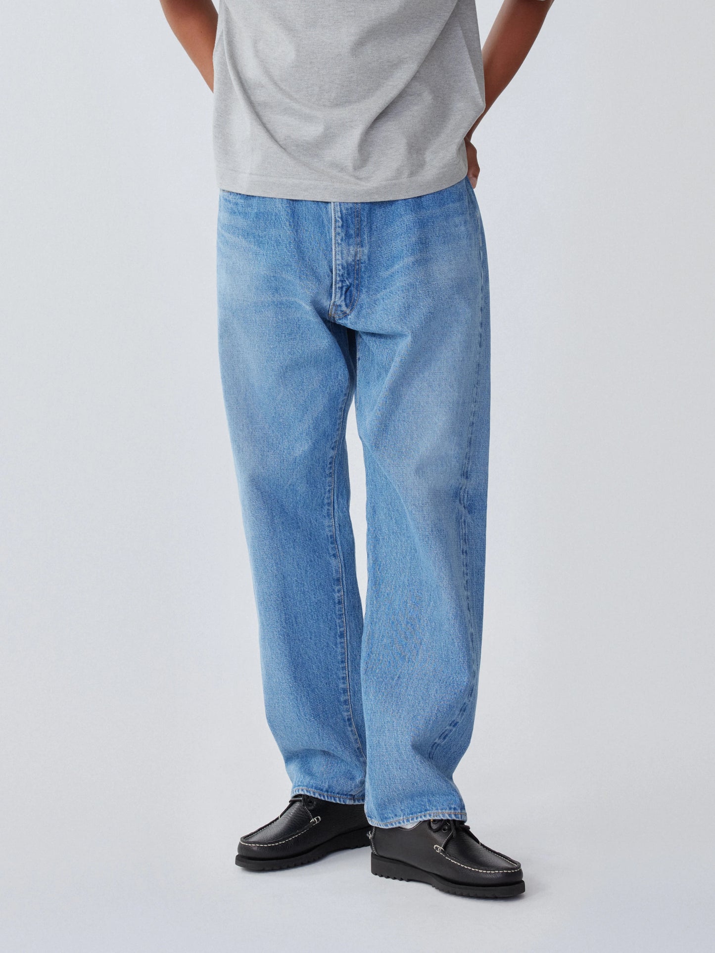 KAPTAIN SUNSHINE 5P Zipper Front Denim Pants