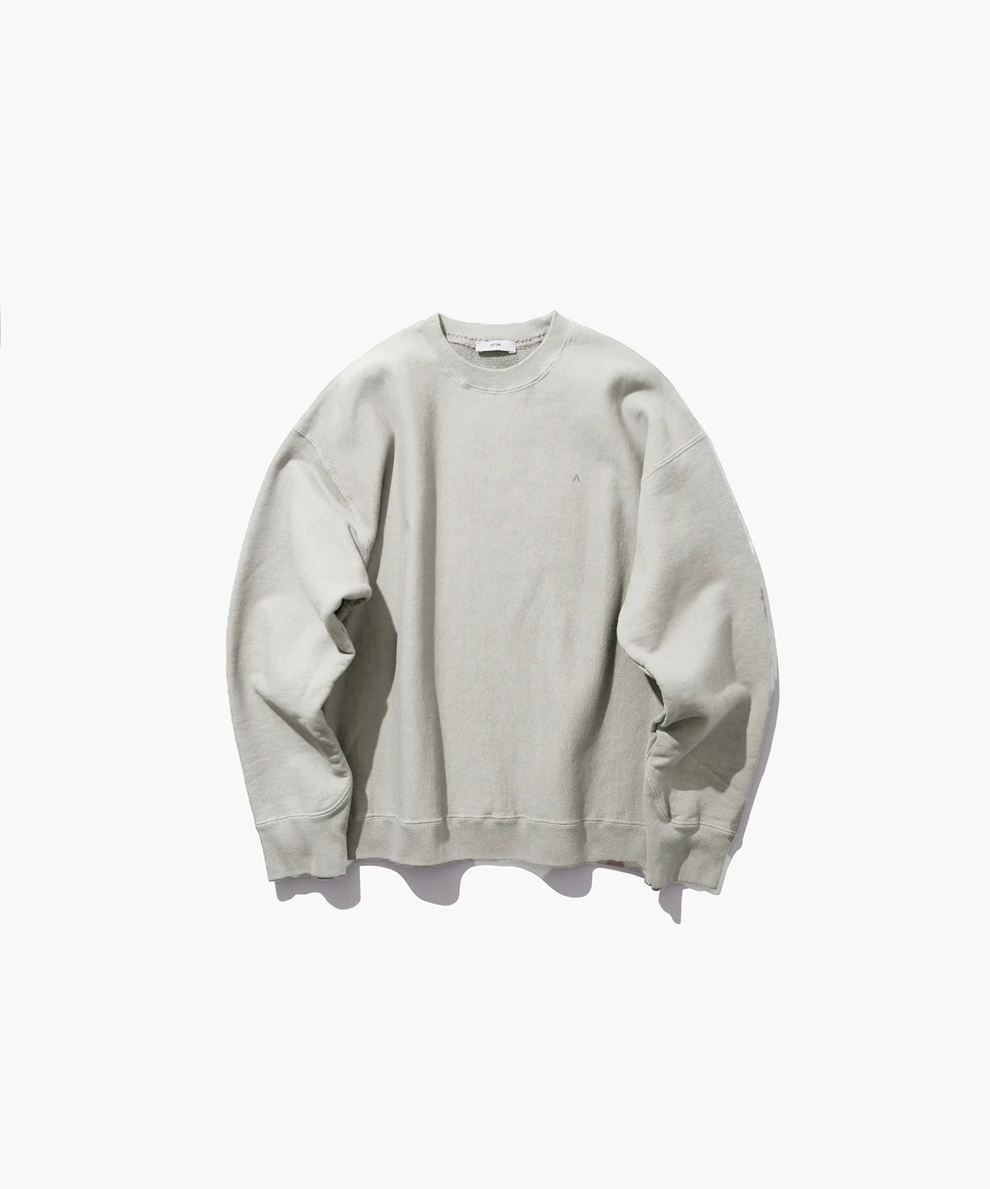 トップス ATON Natural Dyed Oversized Sweat Shirt ATON NATURAL DYED URAKE OVERSIZED SWEAT SHIRT – unexpected store