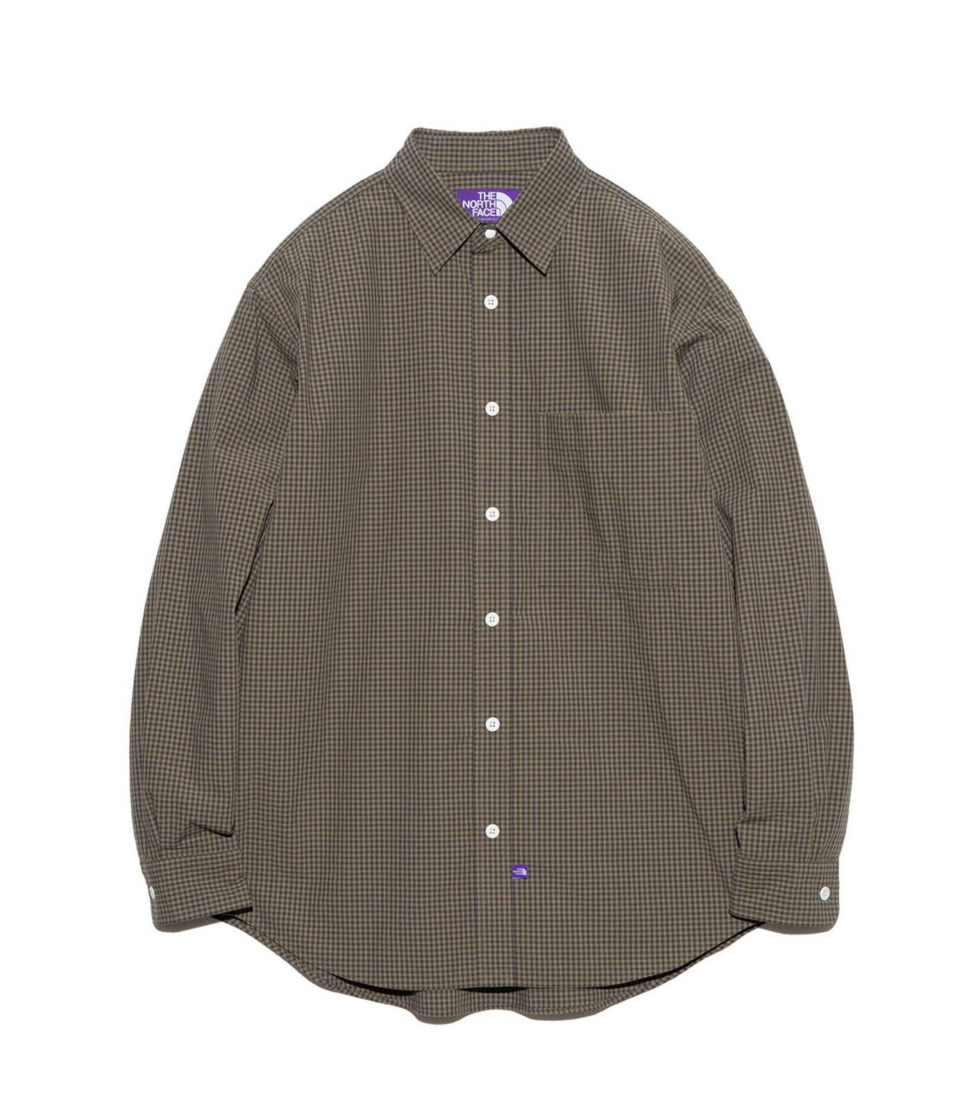 THE NORTH FACE PURPLE LABEL Regular Collar Gingham Field Shirt