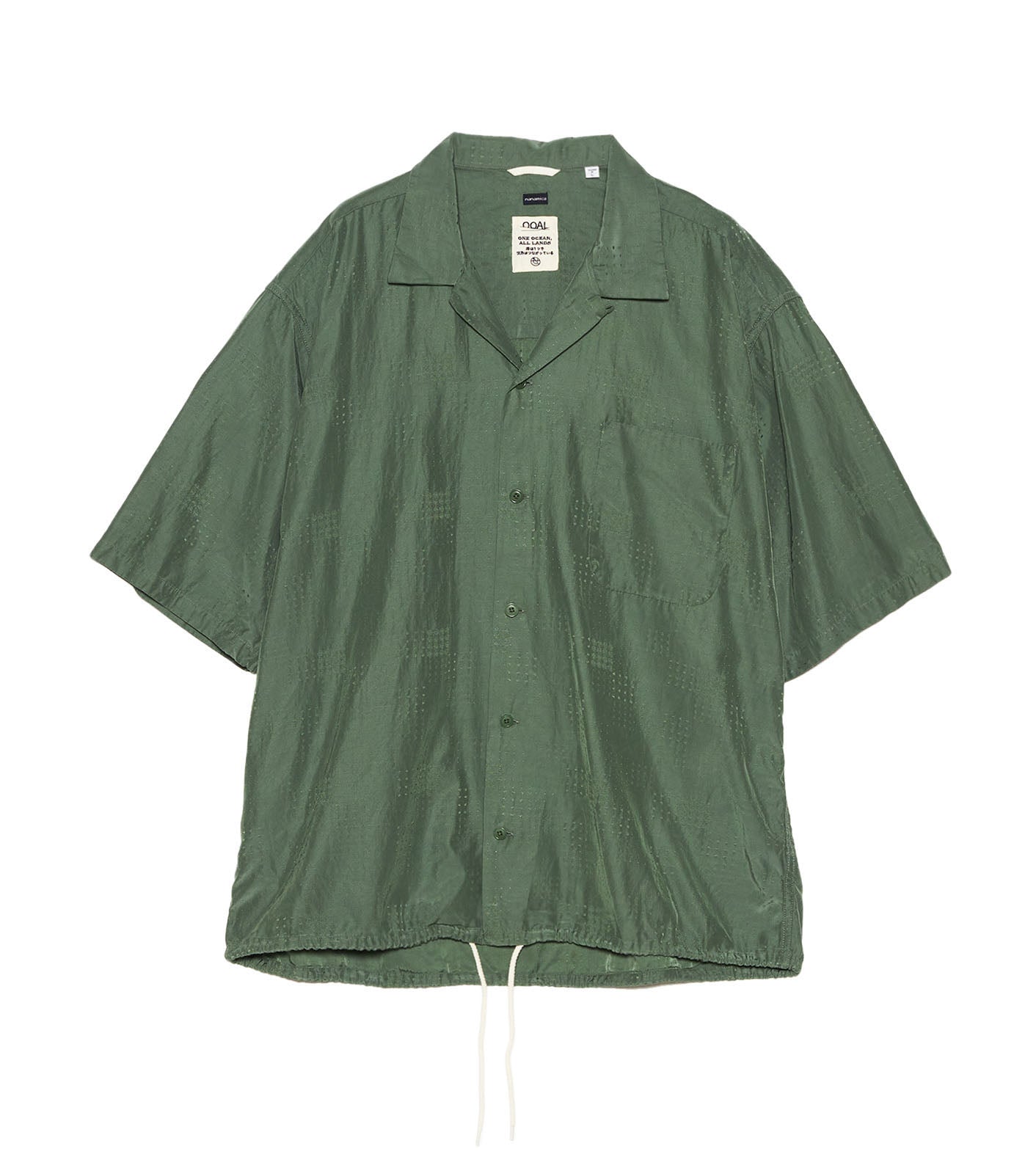 nanamica Open Collar S/S Shirt