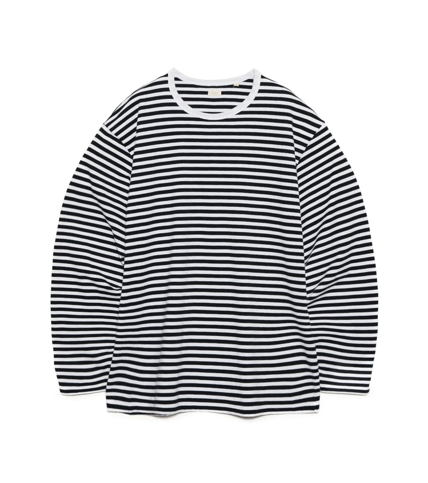 nanamica COOLMAX Stripe Jersey L/S Tee