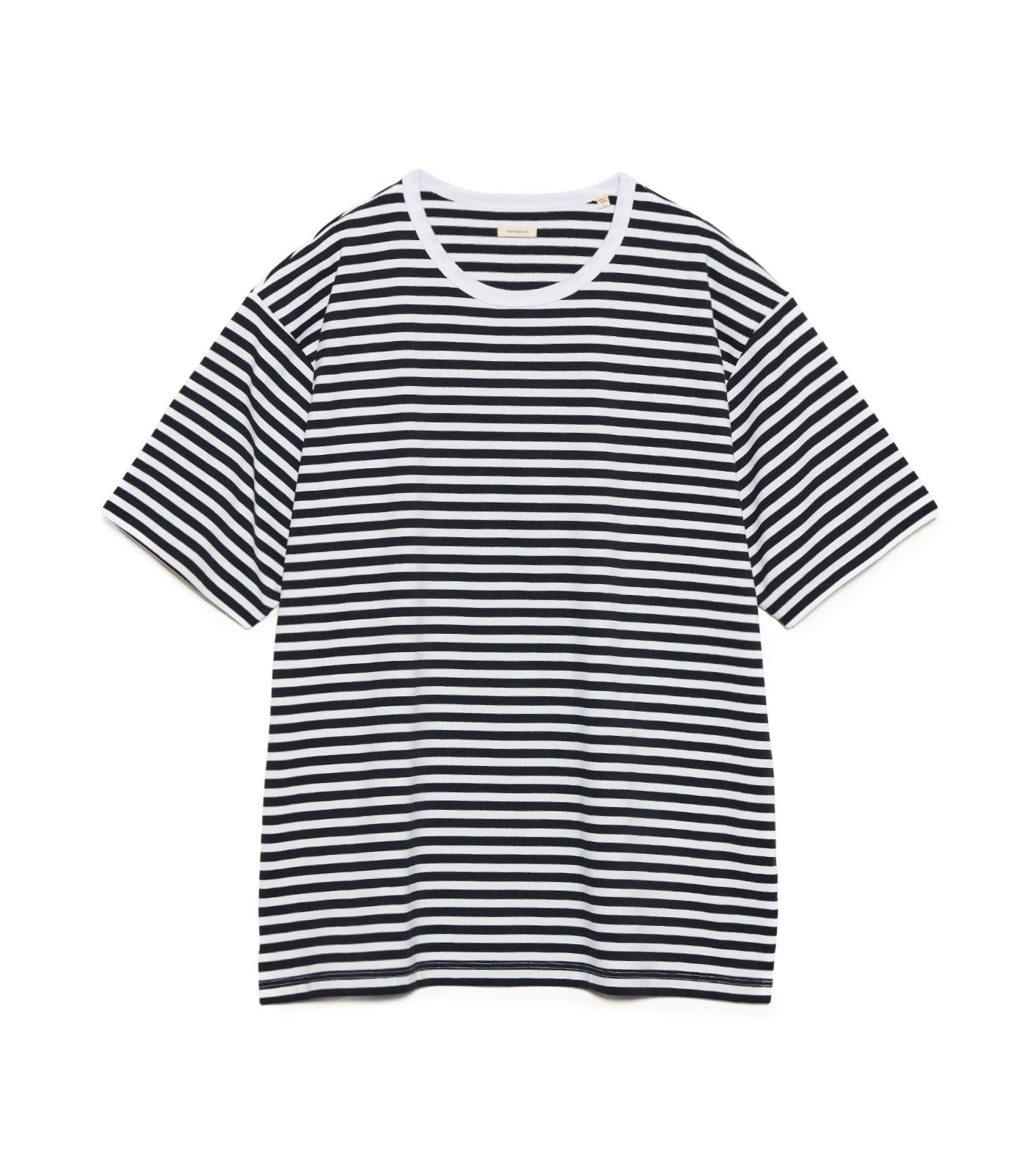 nanamica COOLMAX Stripe Jersey Tee